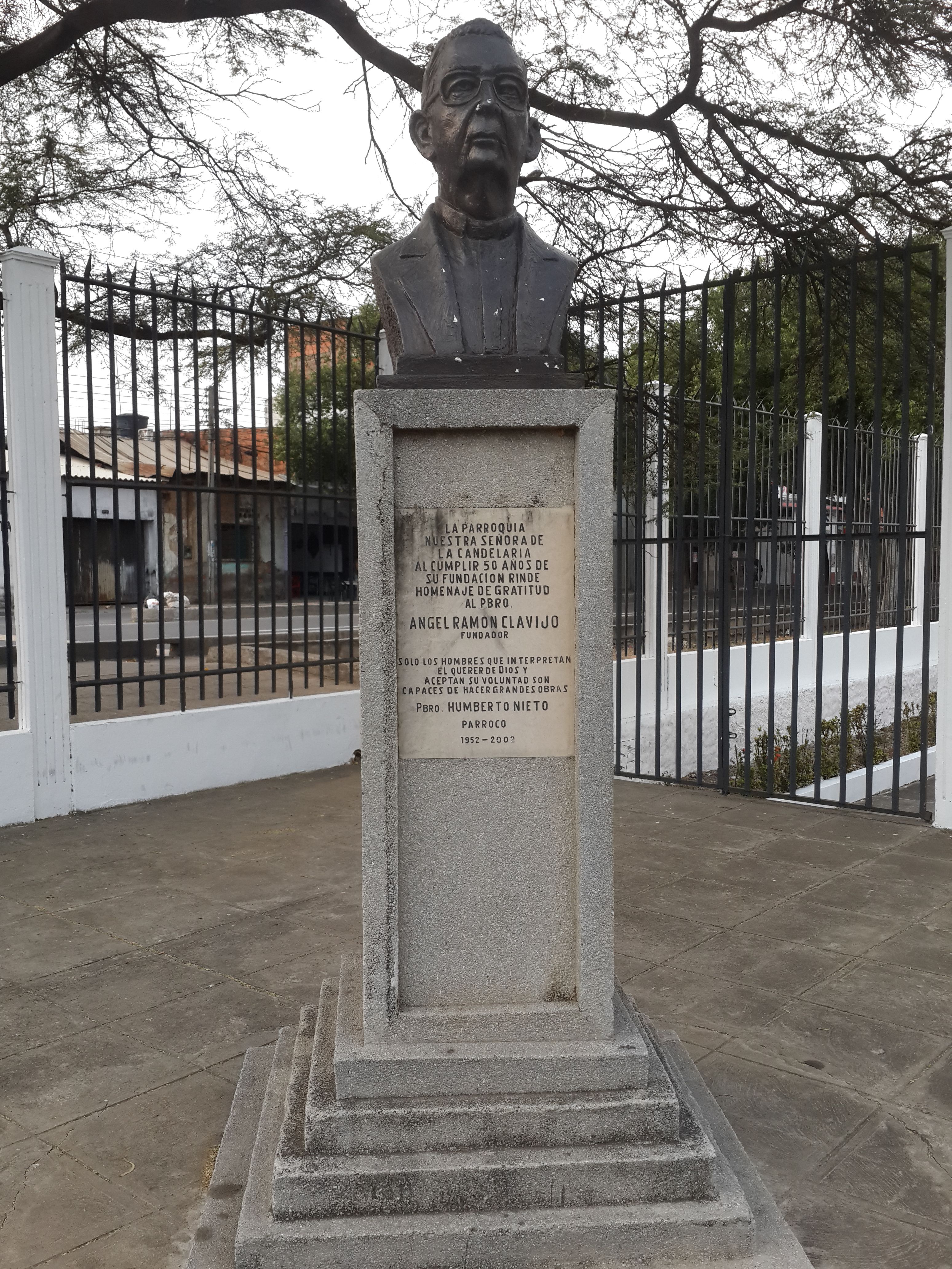 Homenaje Ángel Ramón Clavijo, por César - Mochilero