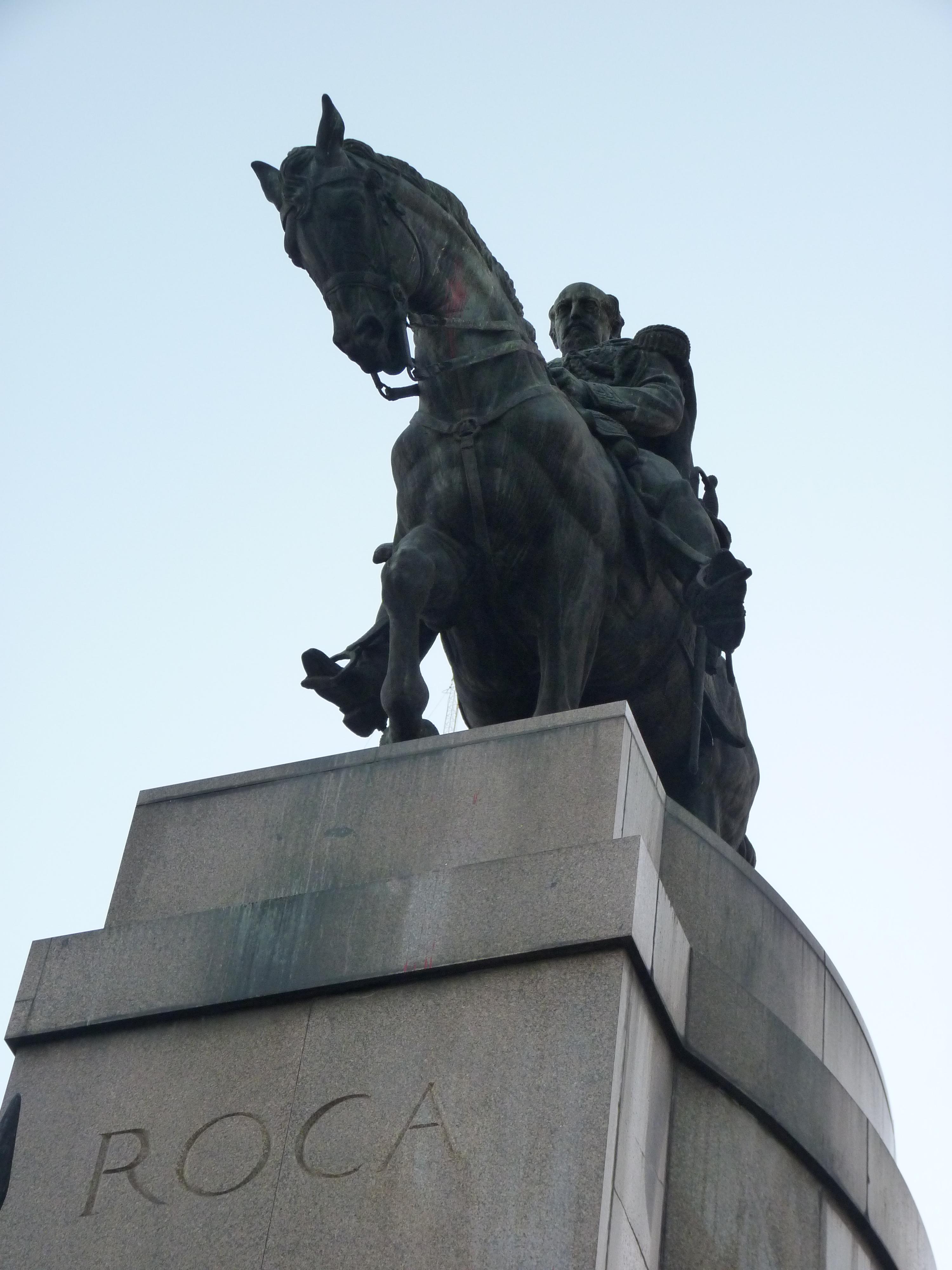 Monumento a Julio Argentino Roca, por Santiago Orduña