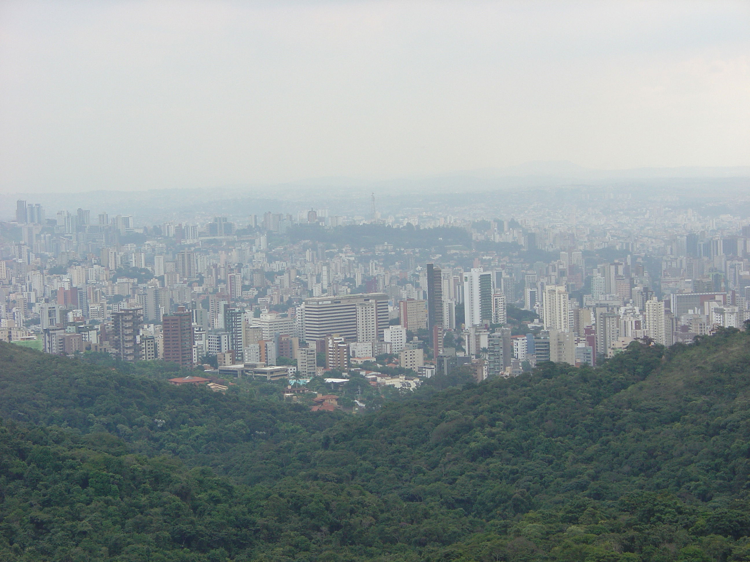 Centro de Belo Horizonte y Edificio Niemeyer, por Carlos Olmo
