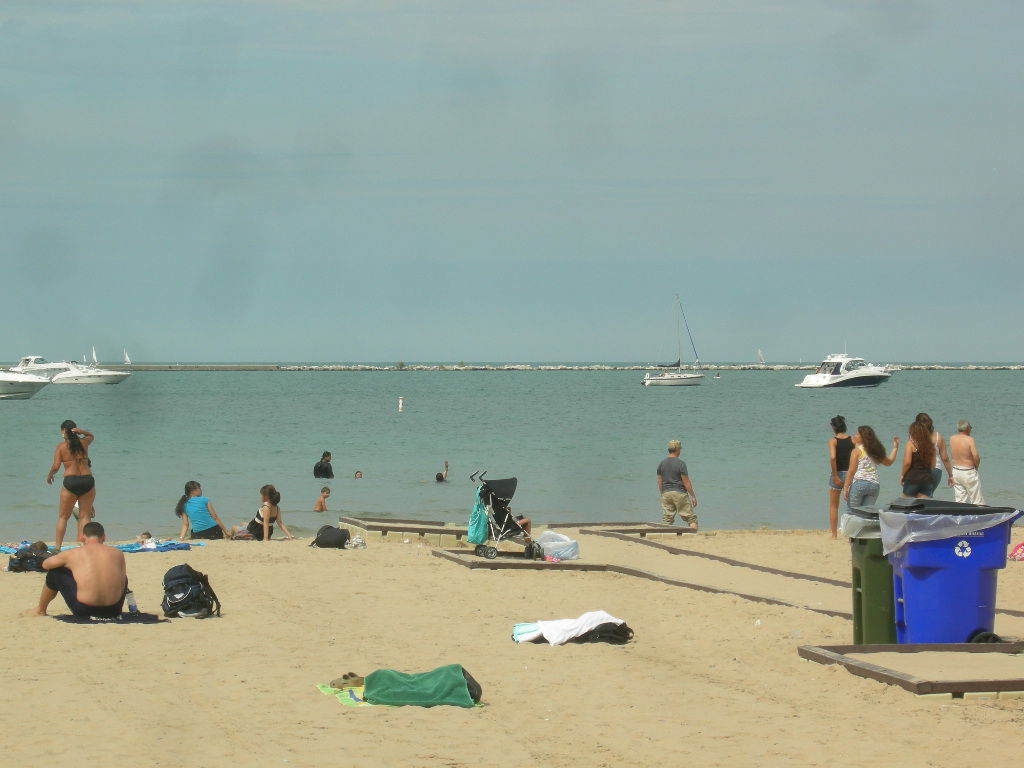 Ohio Street Beach, por Jano Montano