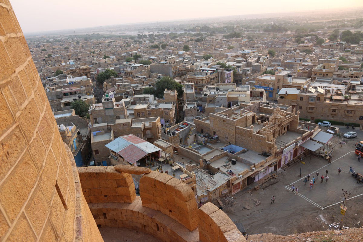 Murallas del Fuerte de Jaisalmer, por Marilo Marb