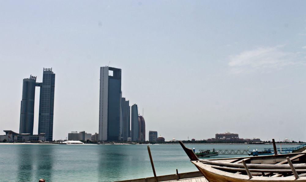 Playa de Abu Dhabi, por Los viajes de Claudia