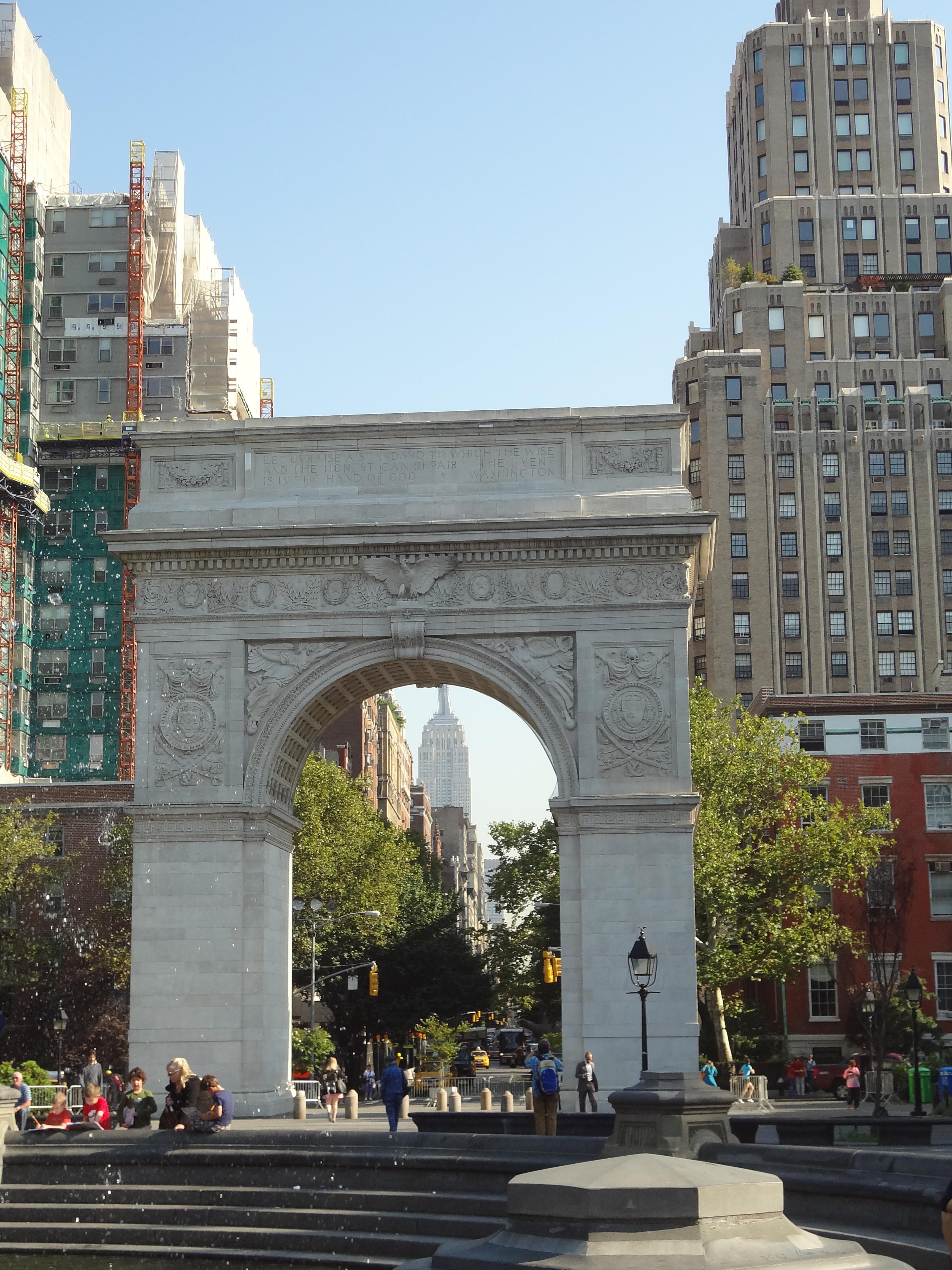 Washington Centennial Memorial Arch, por Coline
