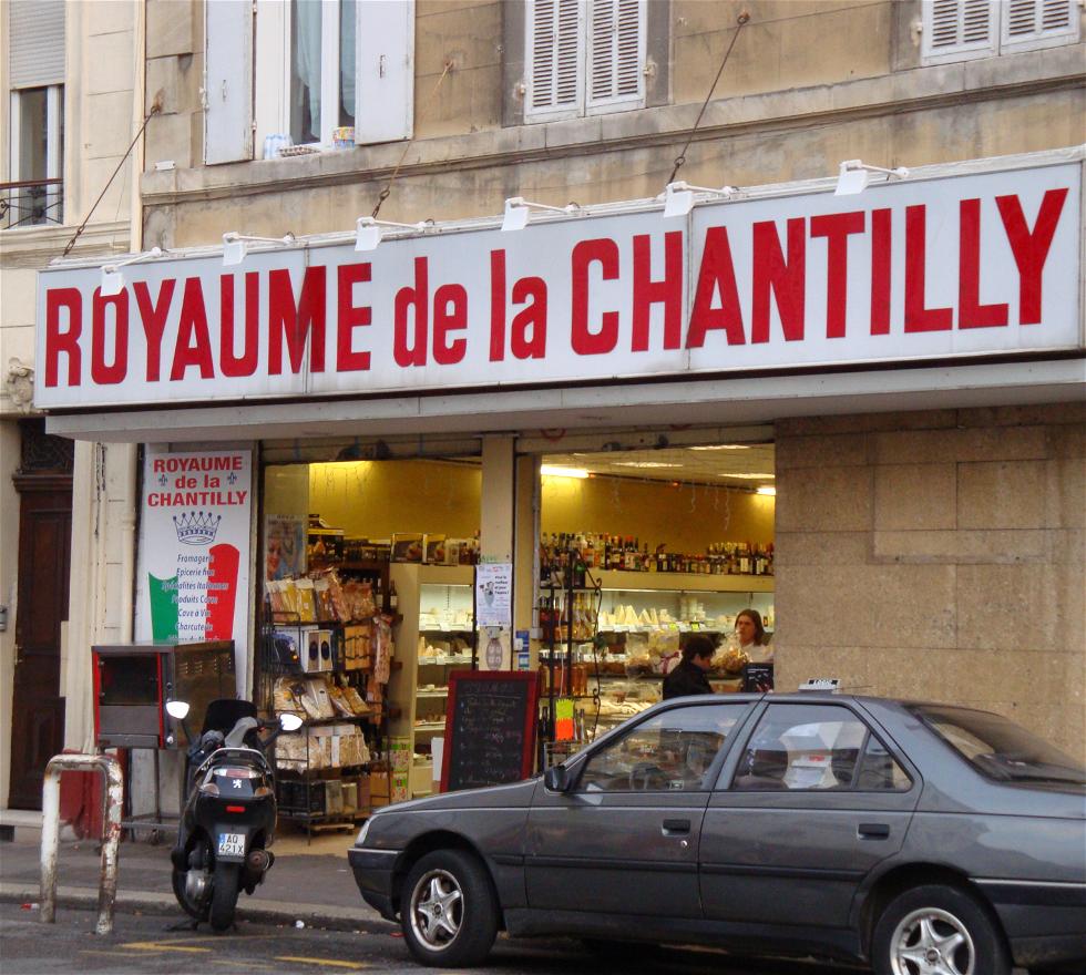 Crémerie et Fromagerie à Marseille  Epicerie Fine Produits Locaux -  Royaume de la Chantilly
