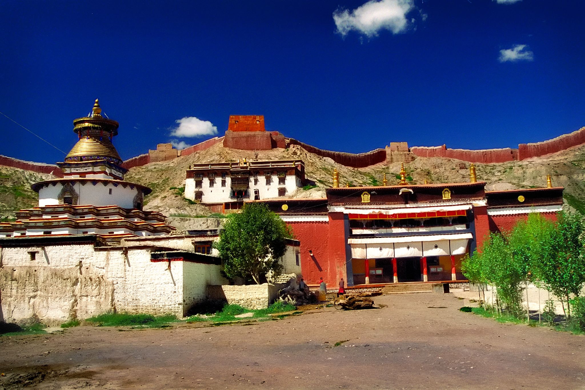 Monasterio Palcho , Monasterio Pelkor Chode o Shekar Gyantse, por Alfonso Navarro Táppero