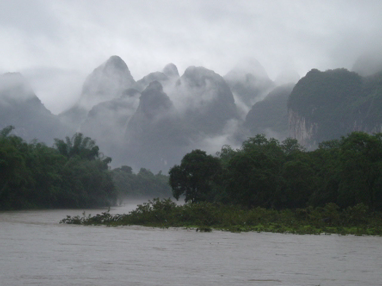 El río Li en Guilin, por Fermín Gallego Cuesta