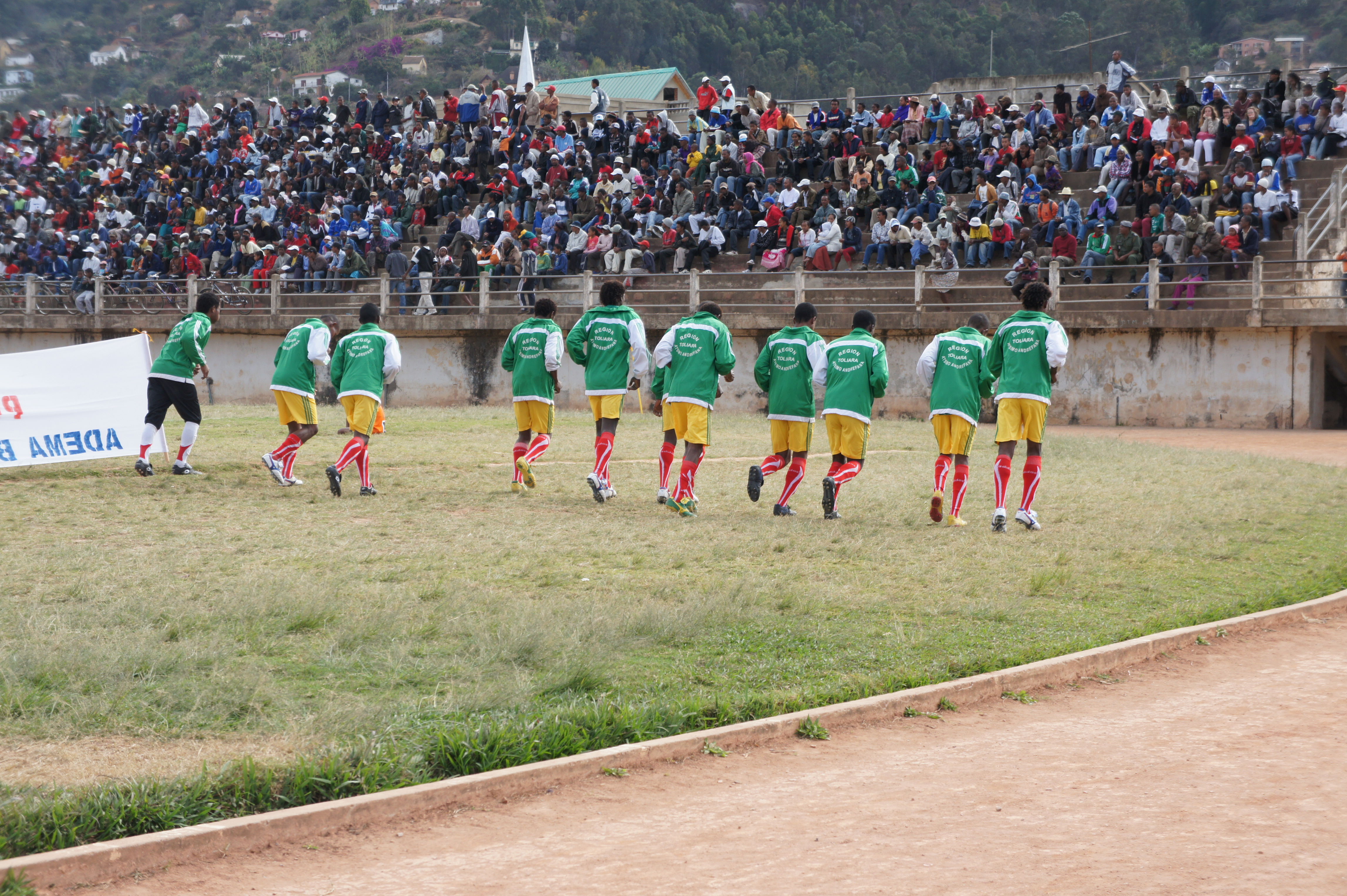 Estadio de Fianaranstsoa, por Jean-Vianney Auger