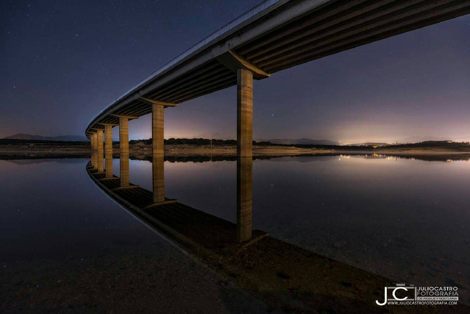 Embalse de Valmayor, por Julio Castro Pardo
