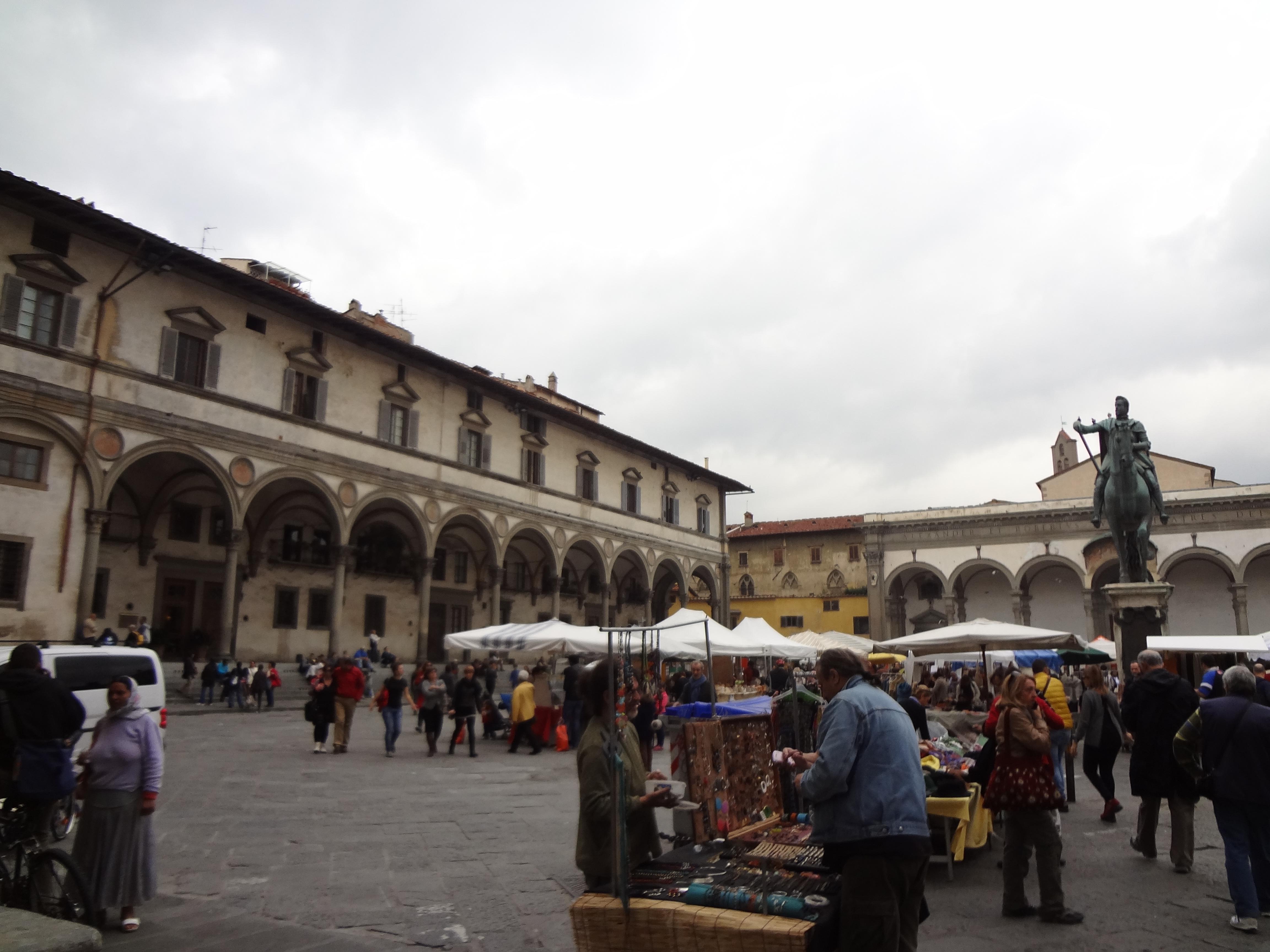 Piazza della Santissima Annunziata, por Coline