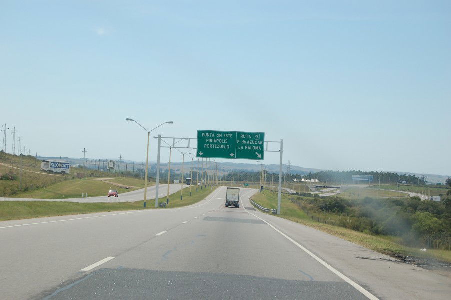 Carreteras de Uruguay, por Fernandoo