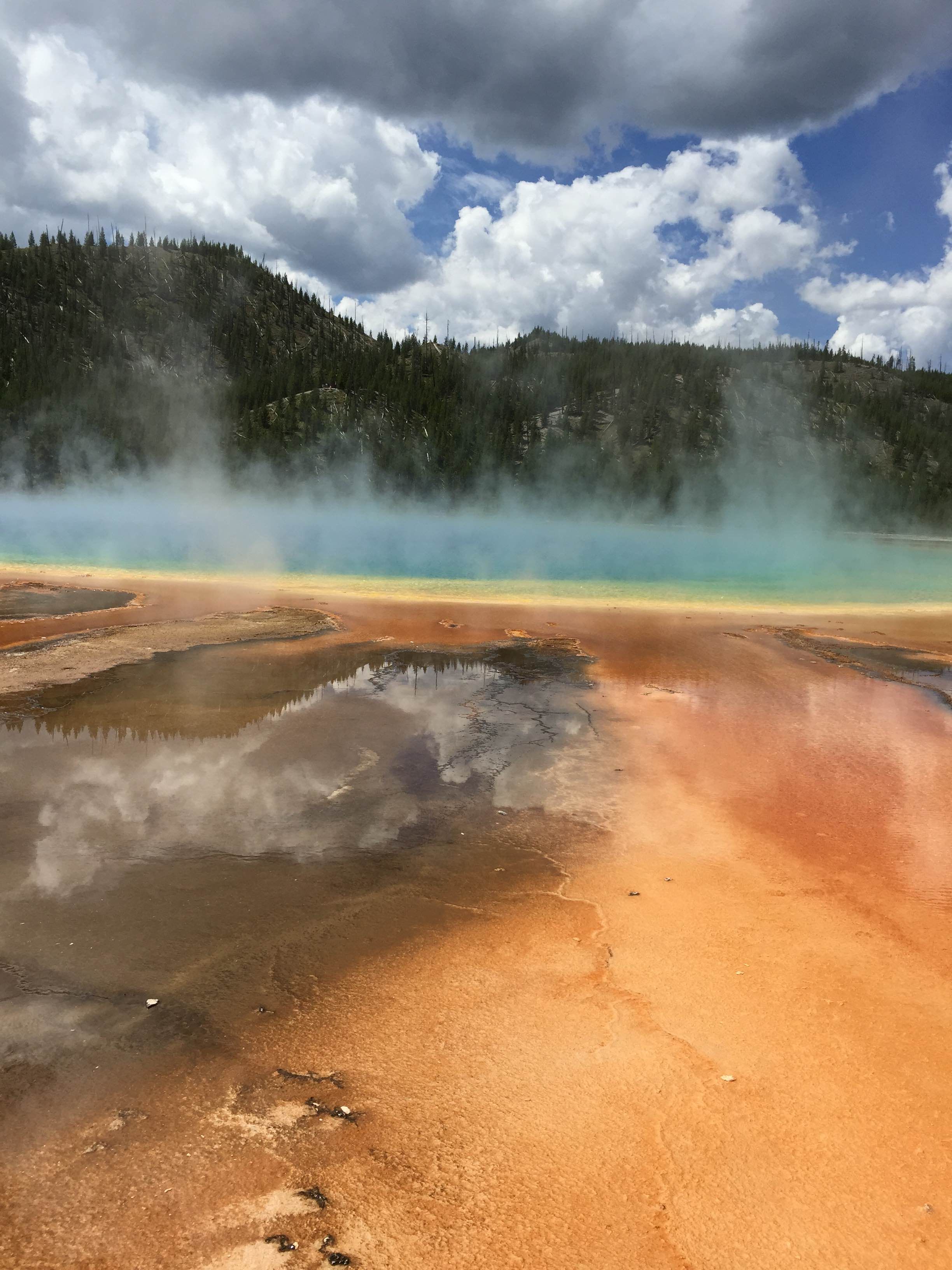 Midway Geyser Basin, por Clara Araújo Araújo