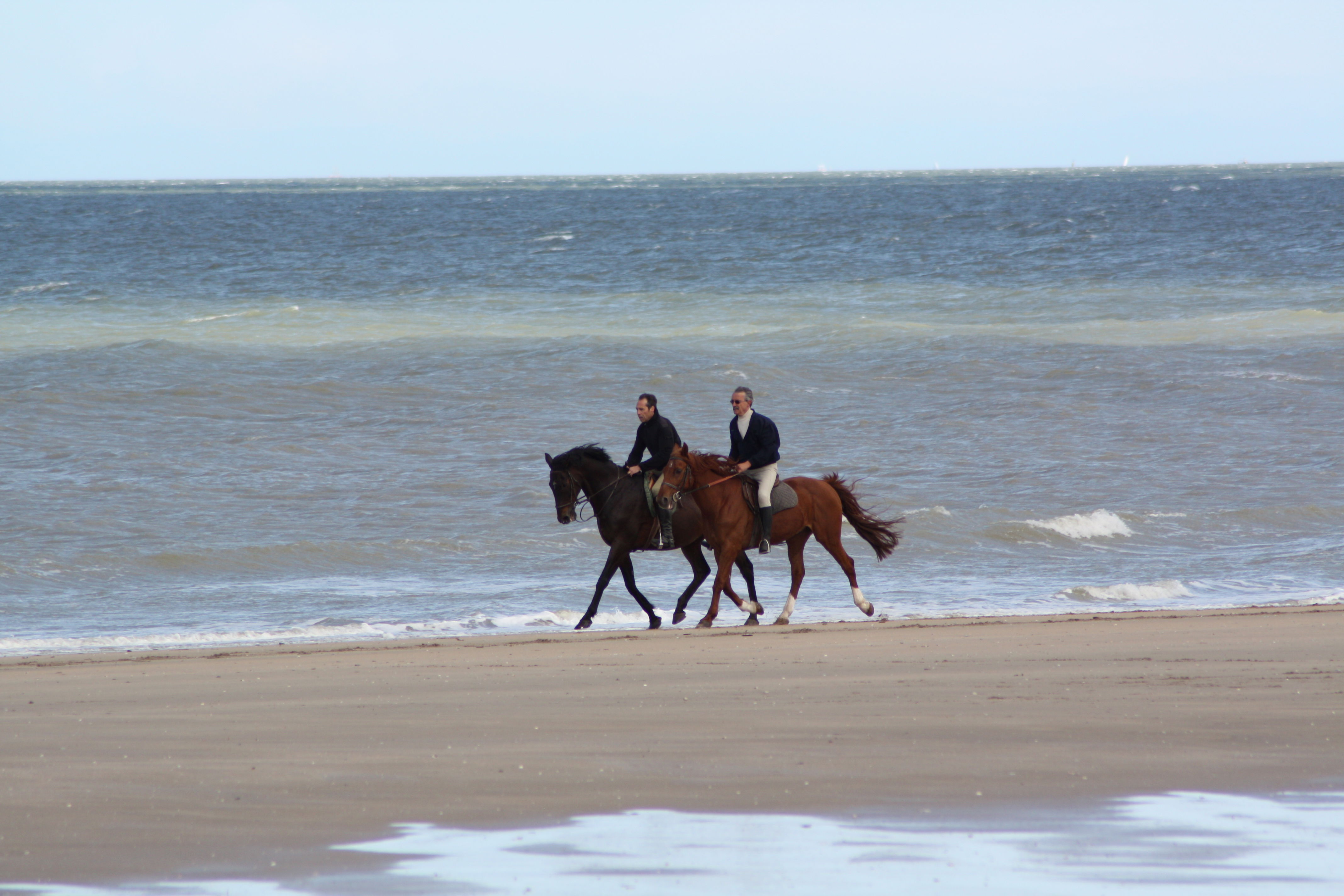 Playa de Blonville-sur-met, por laurent.thillaye