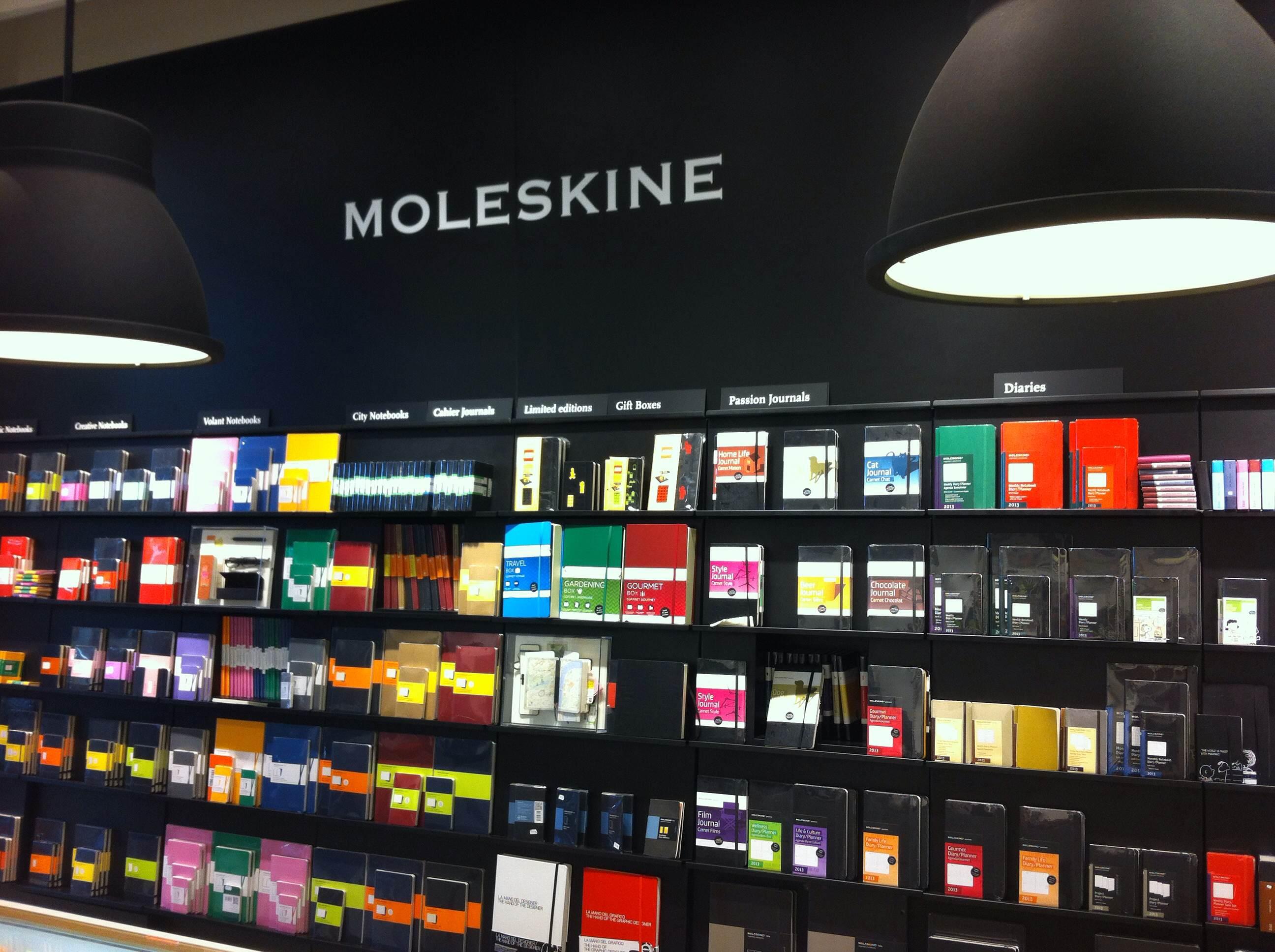 Tienda  Moleskine, por Ludmy 