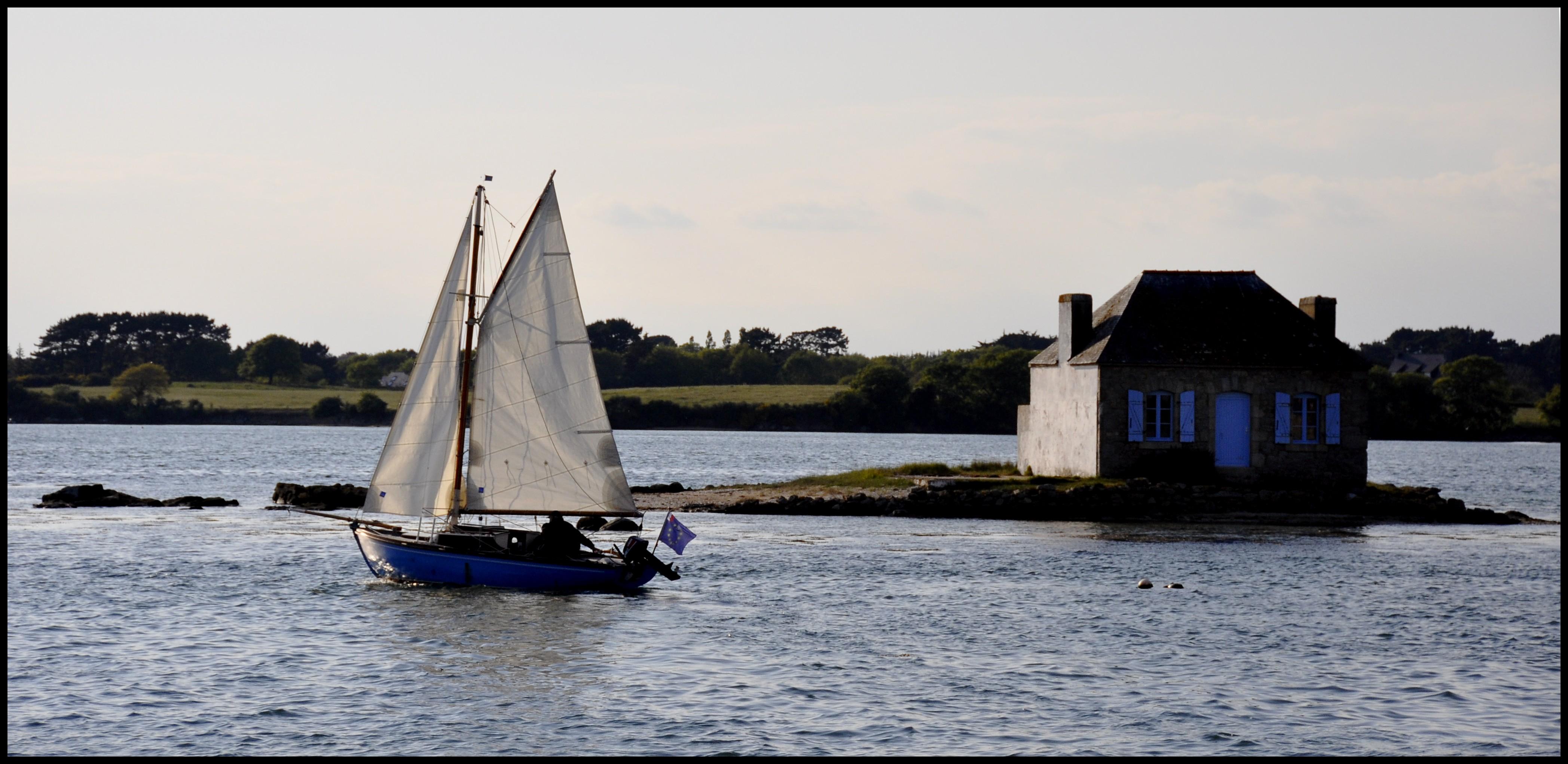 Saint-Cado y la ría de Etel, por thierry thoby