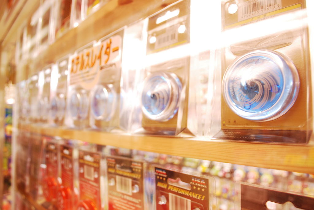 Tienda de yo-yo Nakano Broadway, por David Esteban