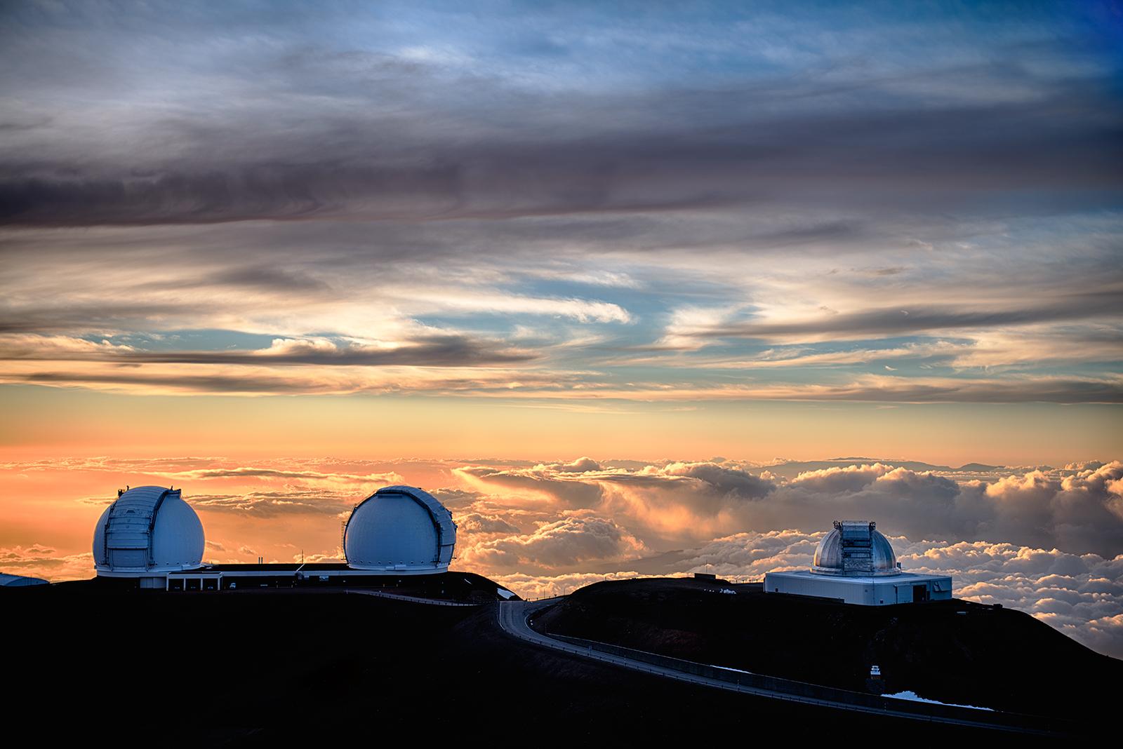 Mauna Kea Observatories, por Bill Boswell