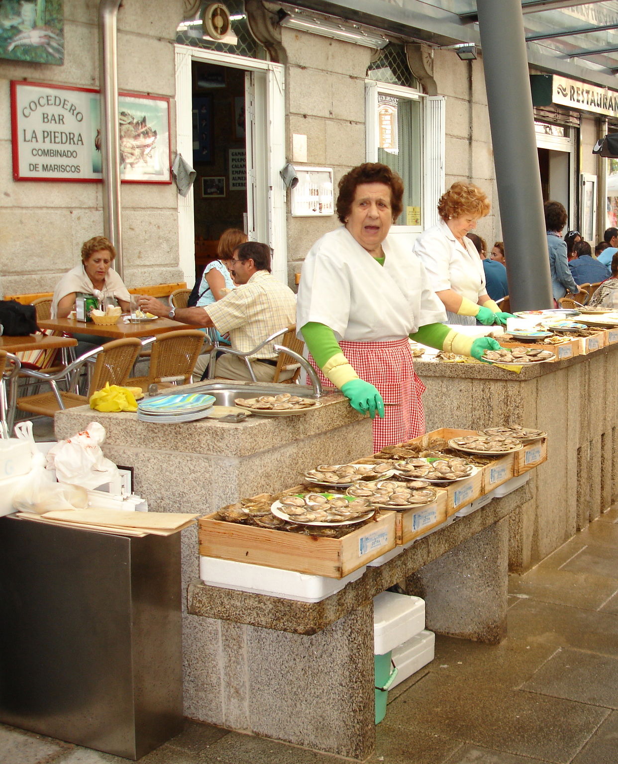 Ostras en A Pedra, por Mou