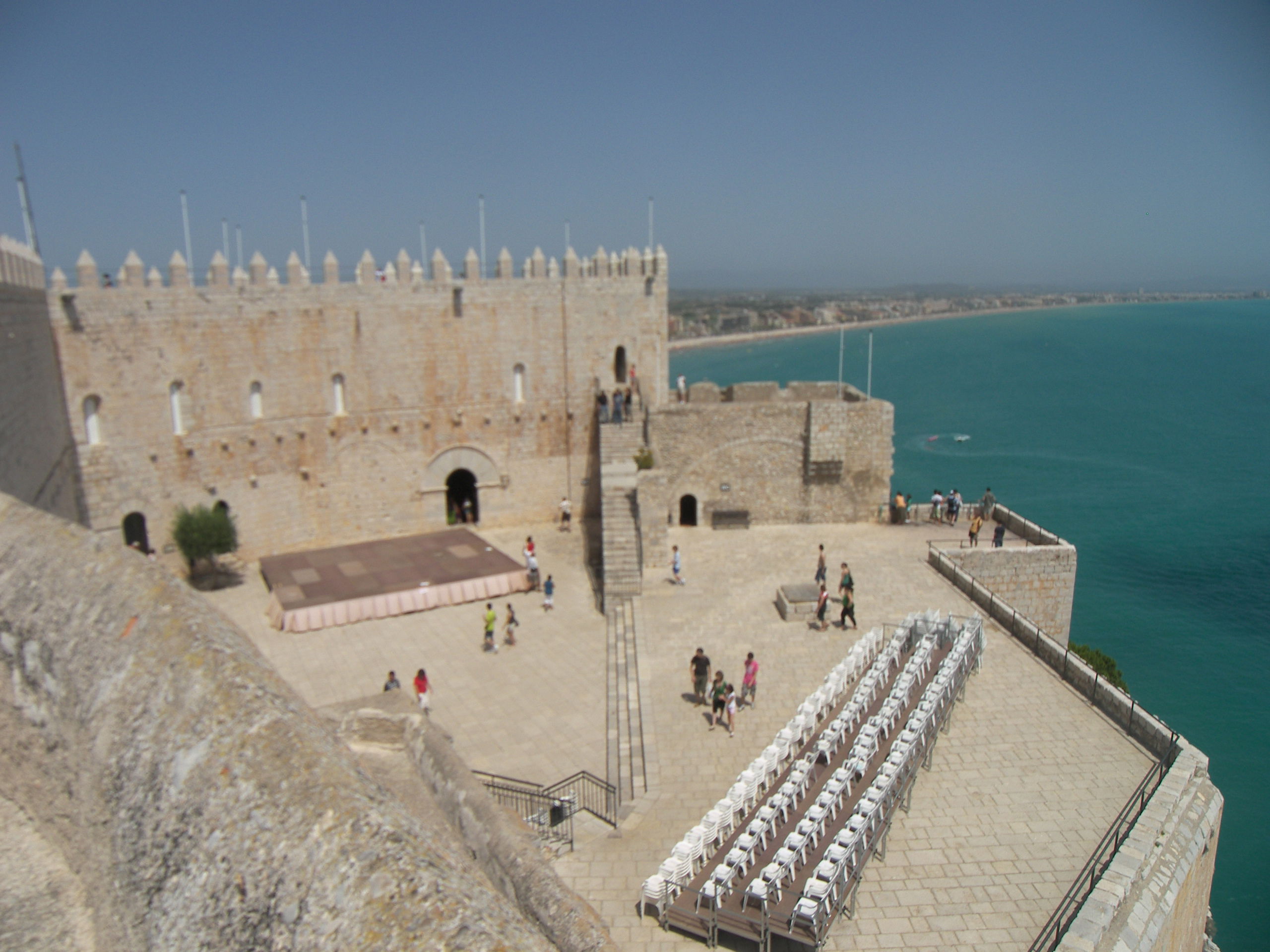 Castillo de Peñíscola, por antartida