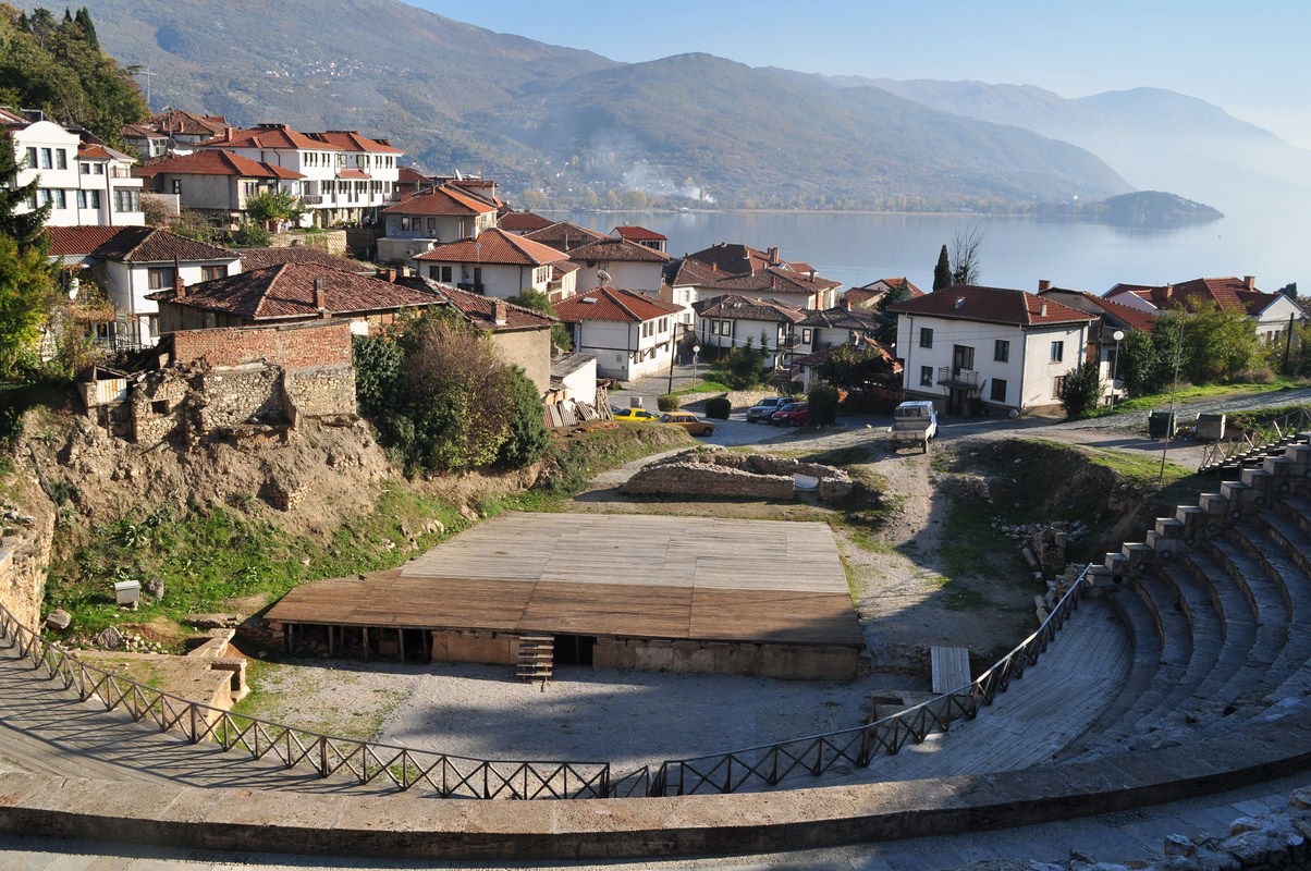 Teatro Antiguo de Ohrid, por Antoine D'Audigier