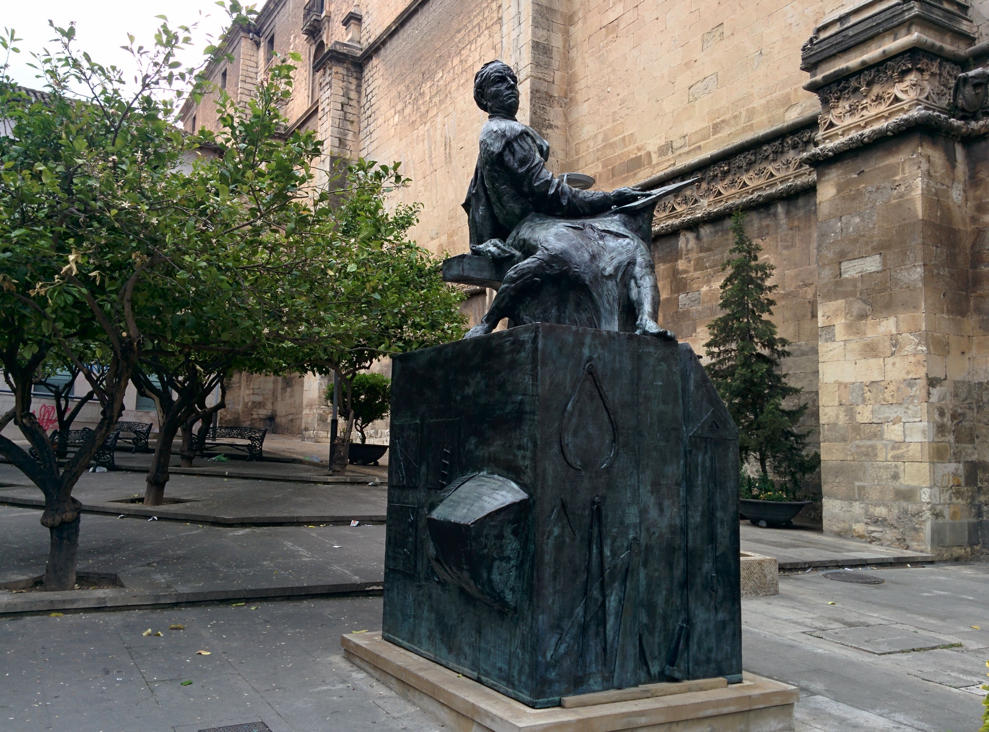 Escultura de Andrés de Vandelvira, por Lala