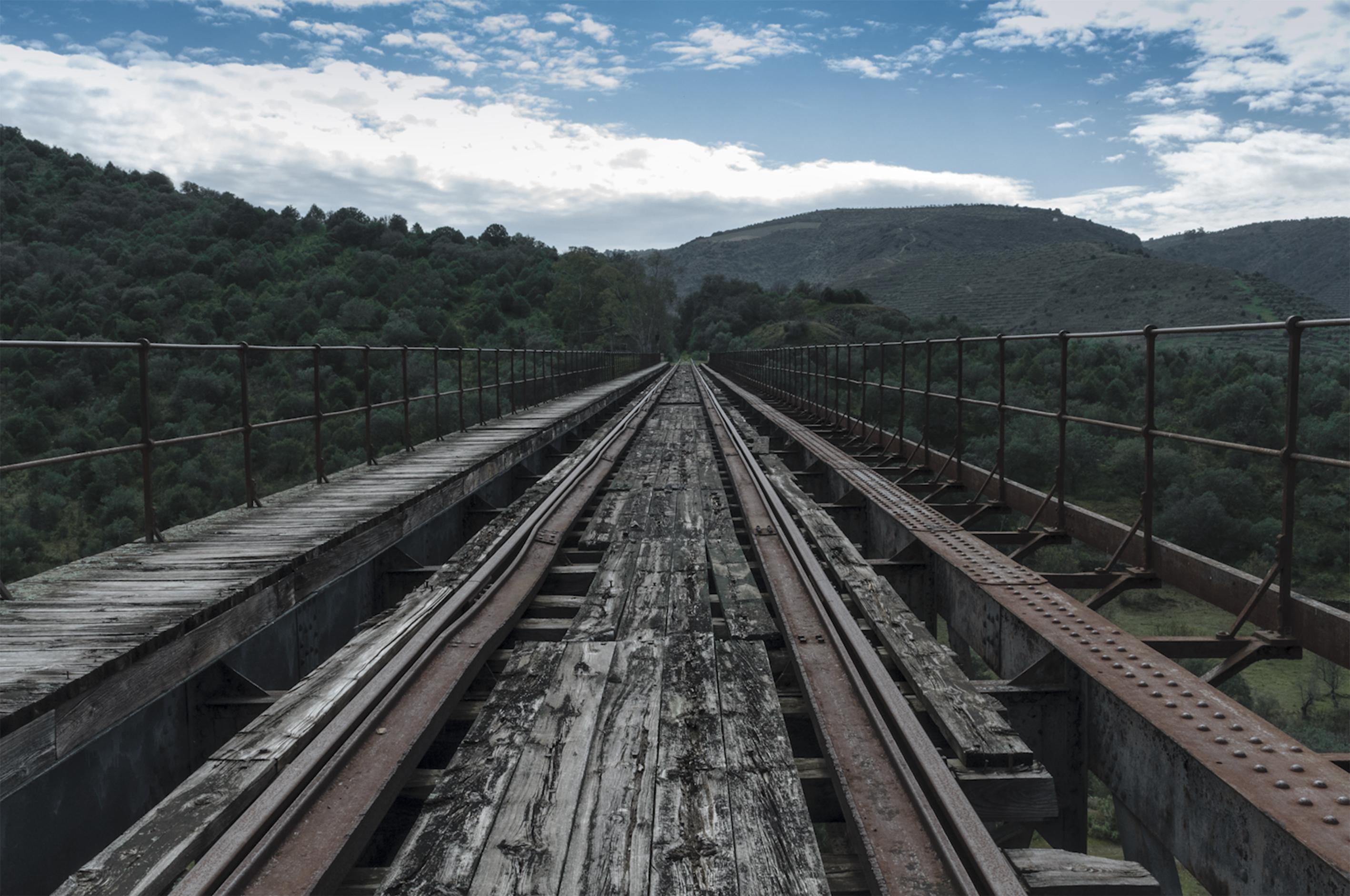 Vega de Terron estacion de tren abandonada, por Sonia De Arriba Méndez
