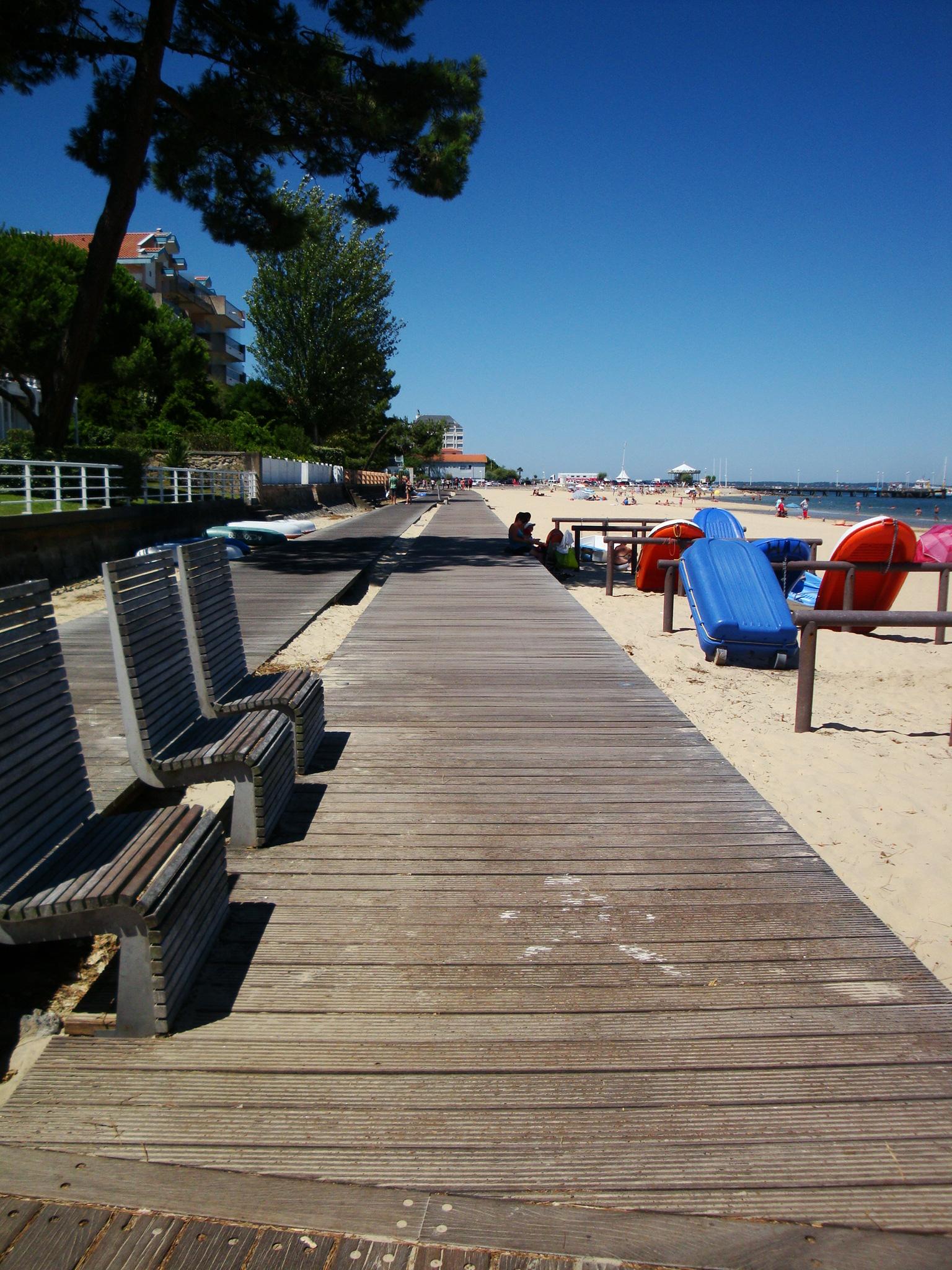 Promenade de la plage, por Sacha