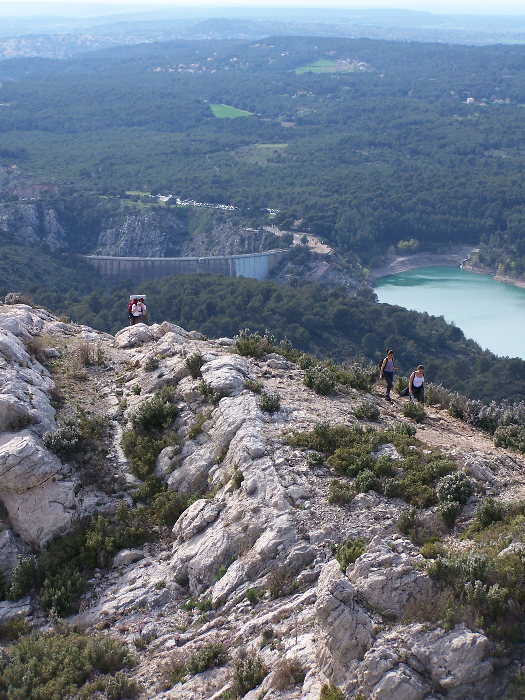 Ascenso a Sainte Victoire, por guanche