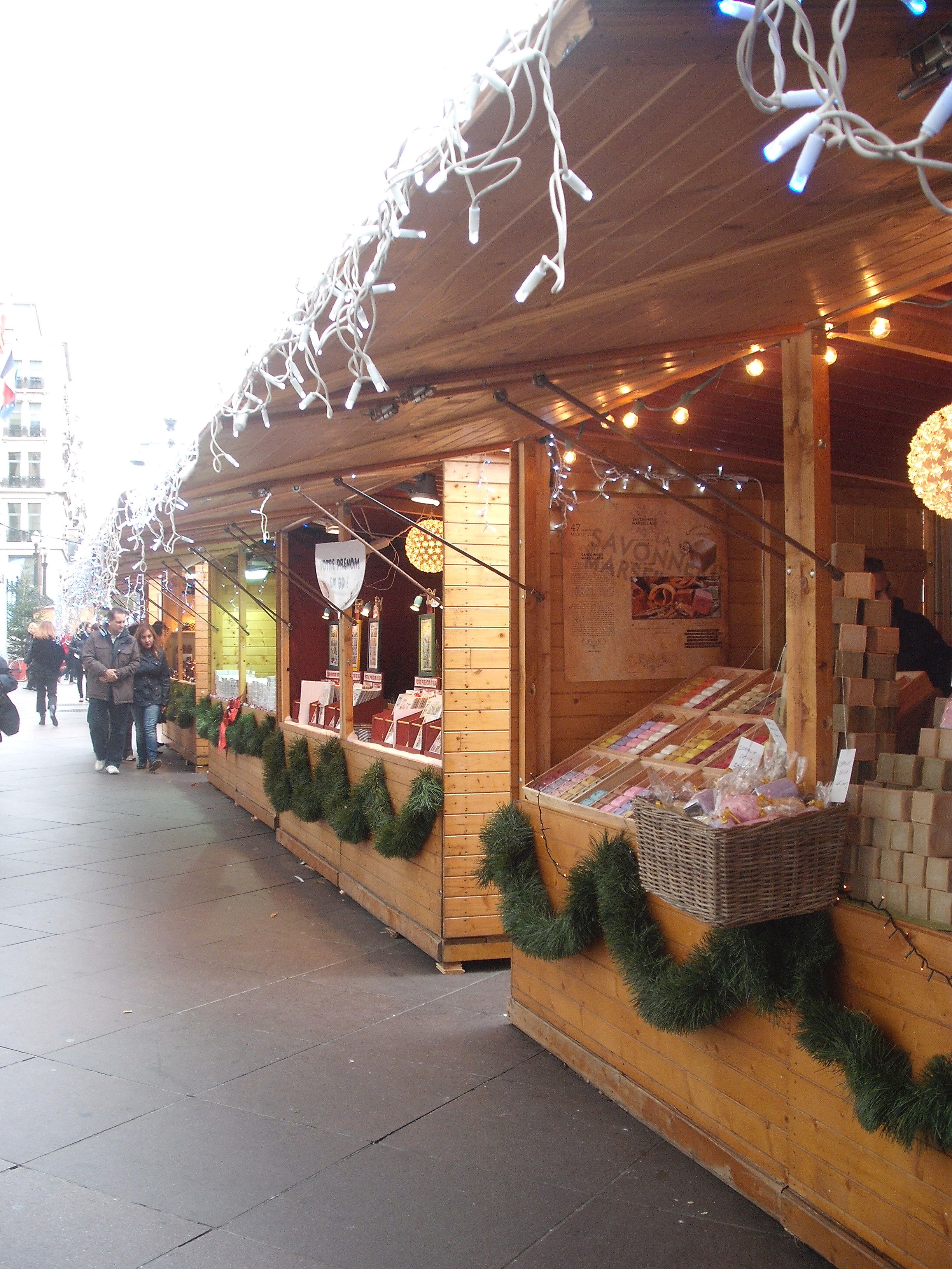 Mercado de navidad, por Eloïse 