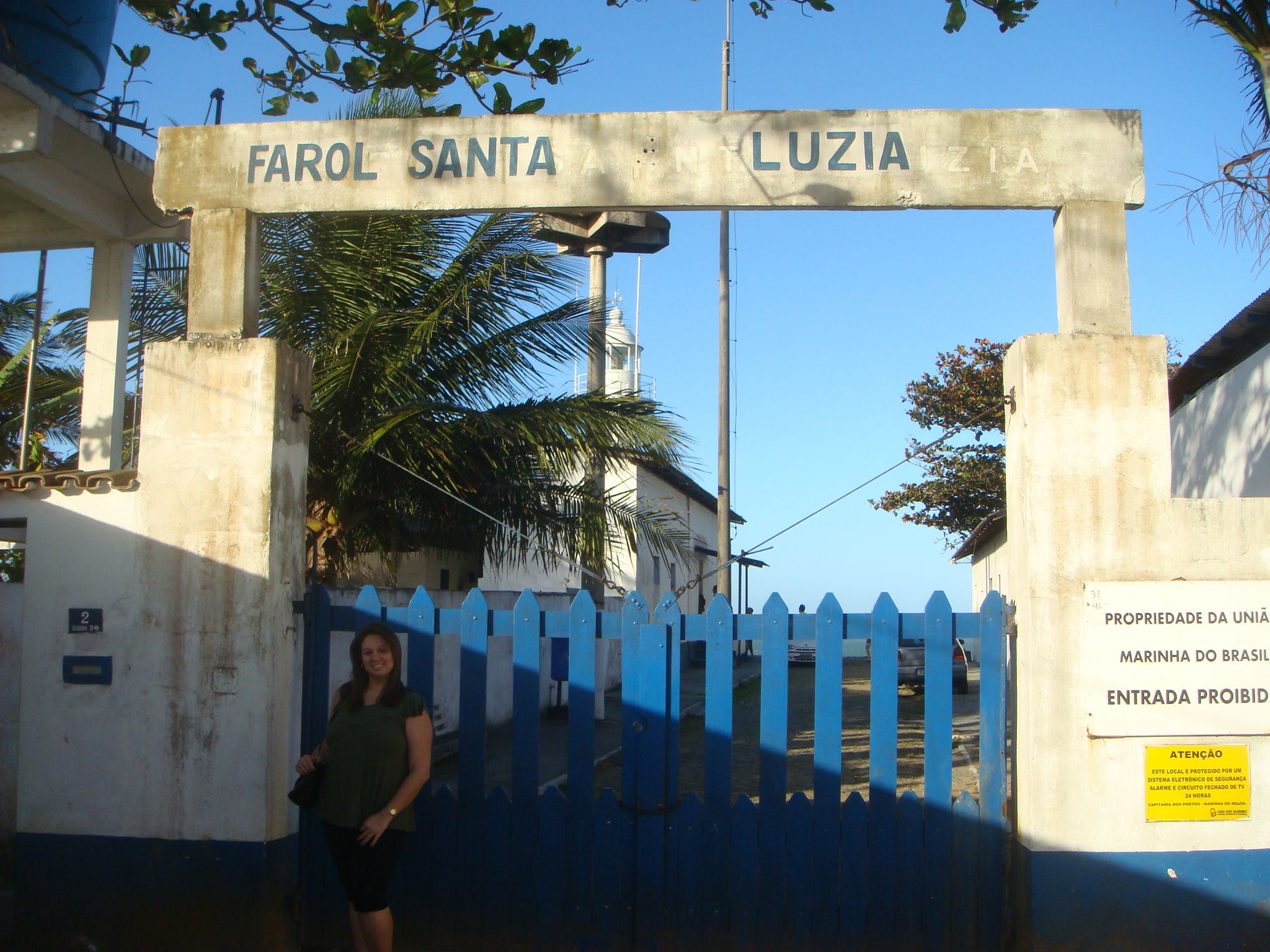 Faro de Santa Luzia, por Descortinando horizontes