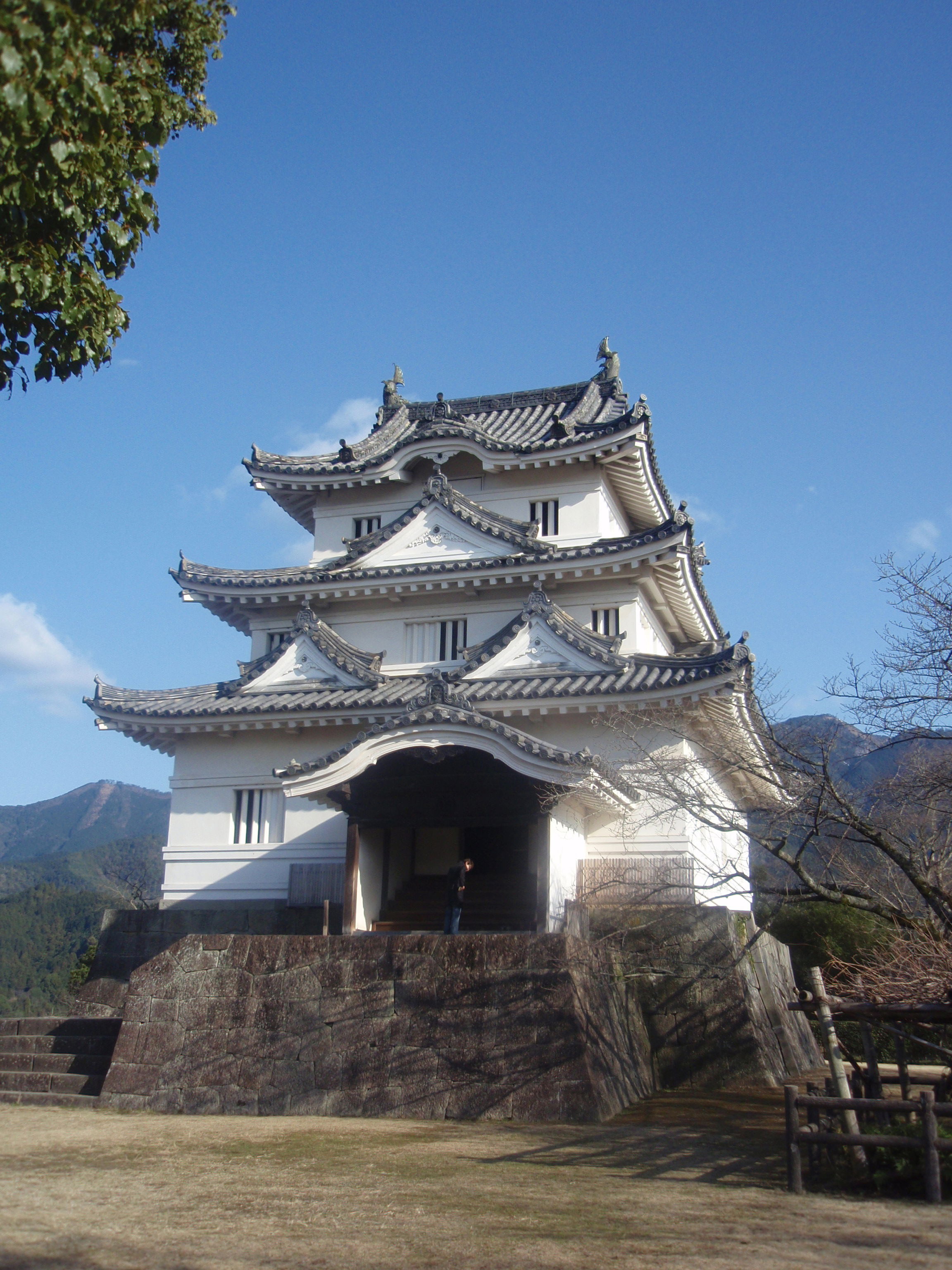 Castillo de Uwajima, por Irukina