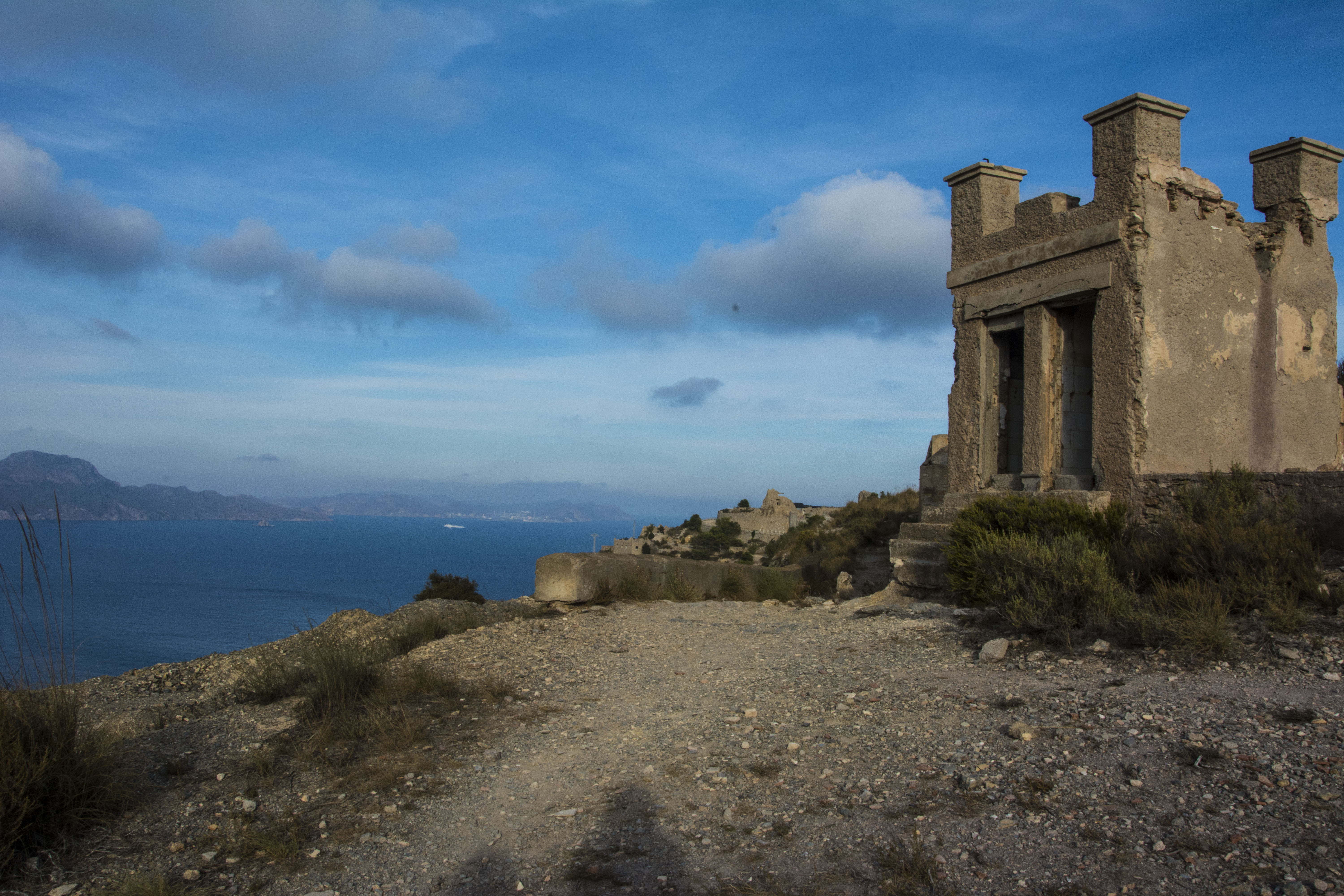 Castillo militar de La Azohía, por Karol
