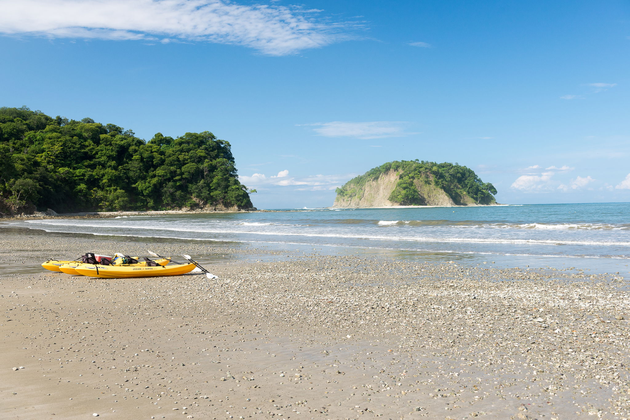 Kayak por Sámara, por Ignacio Izquierdo