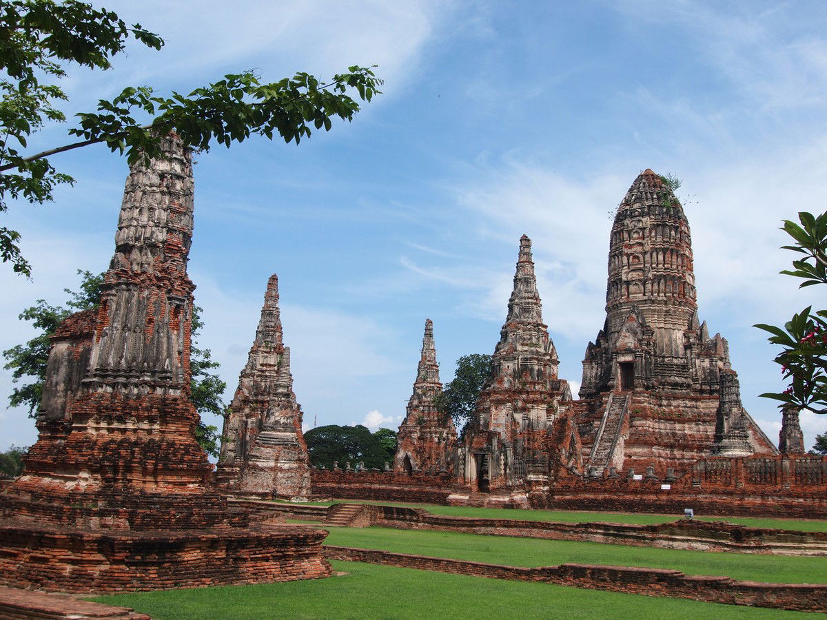 Templo Wat Chaiwatthanaram, por Carlos Olmo