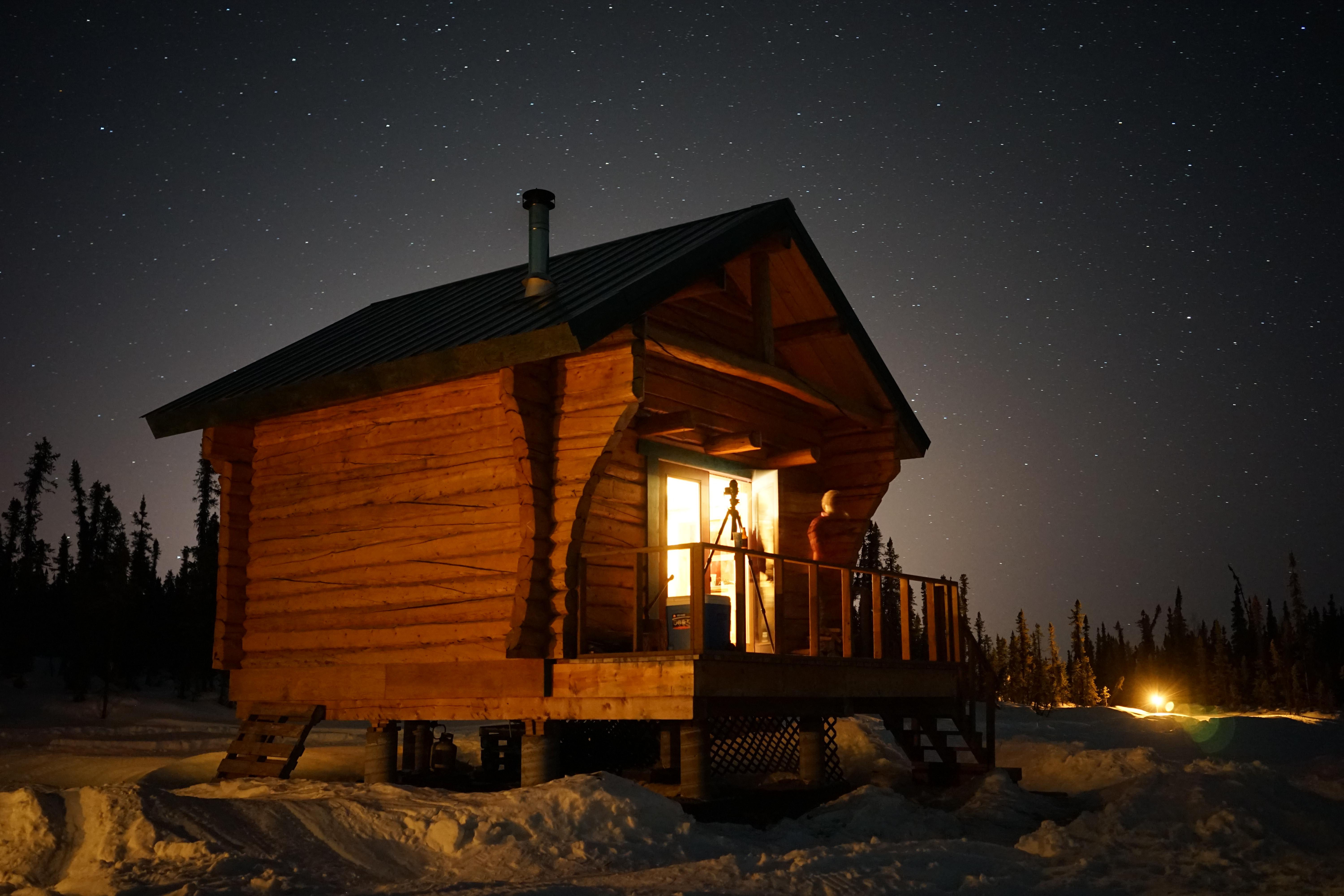 Aurora Borealis Viewing Cabin, por Irvin Su