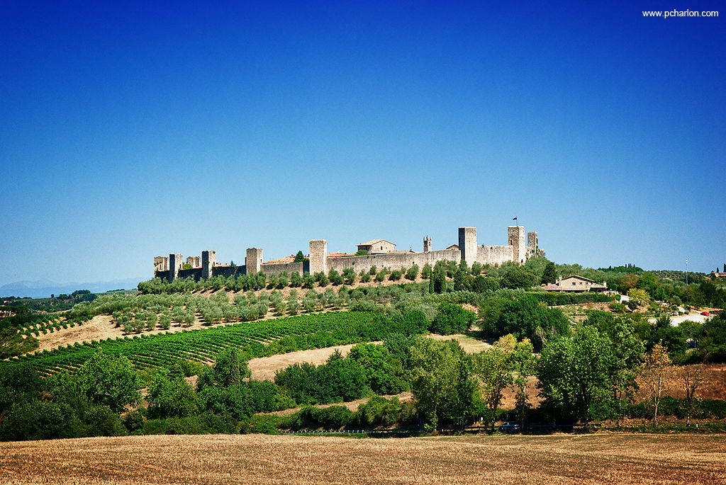 Monteriggioni, por Pablo Charlón
