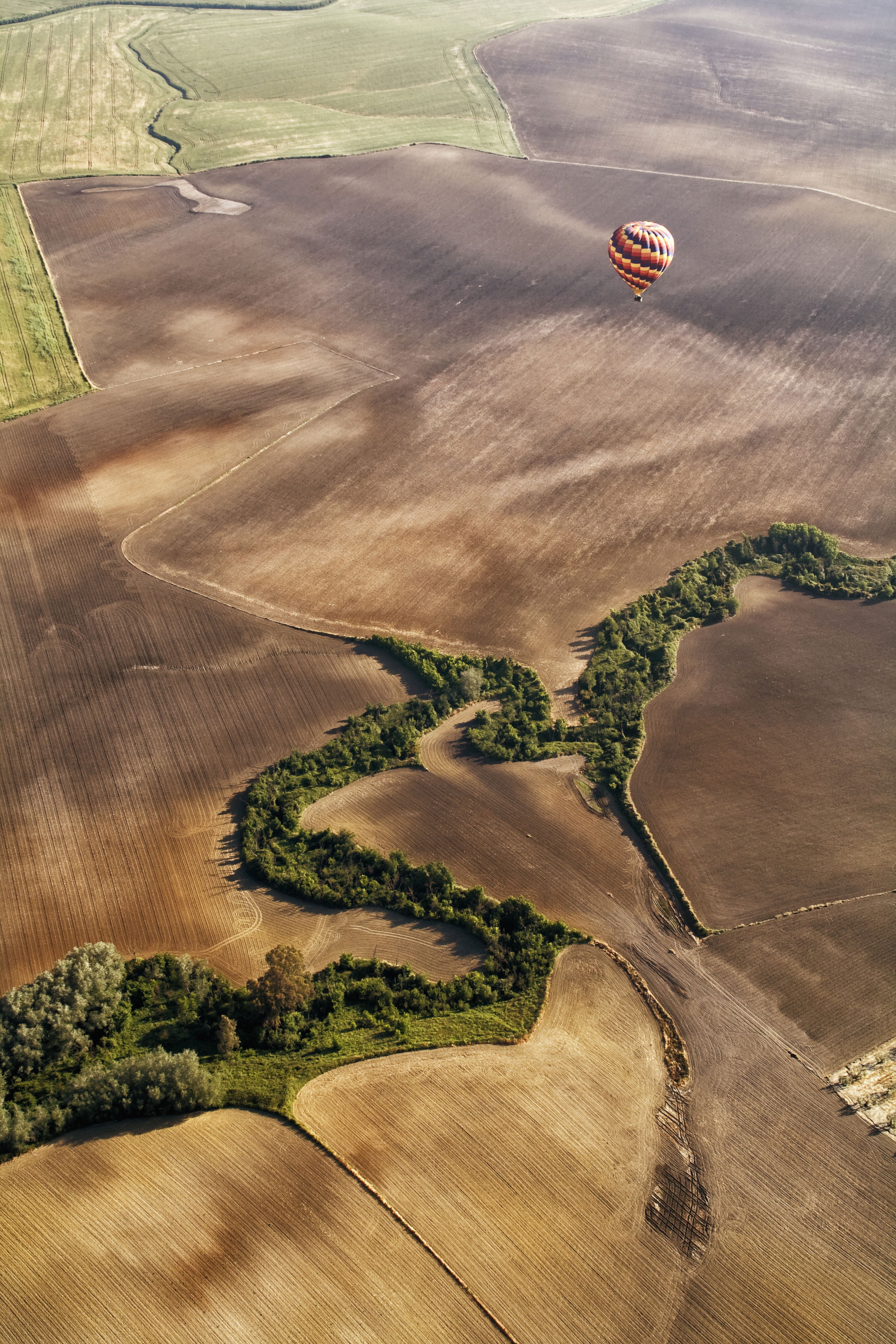 Vuelo en Globo - Sanlúcar la Mayor, por Jesus Sanchez Gonzalez (Zu Sanchez)