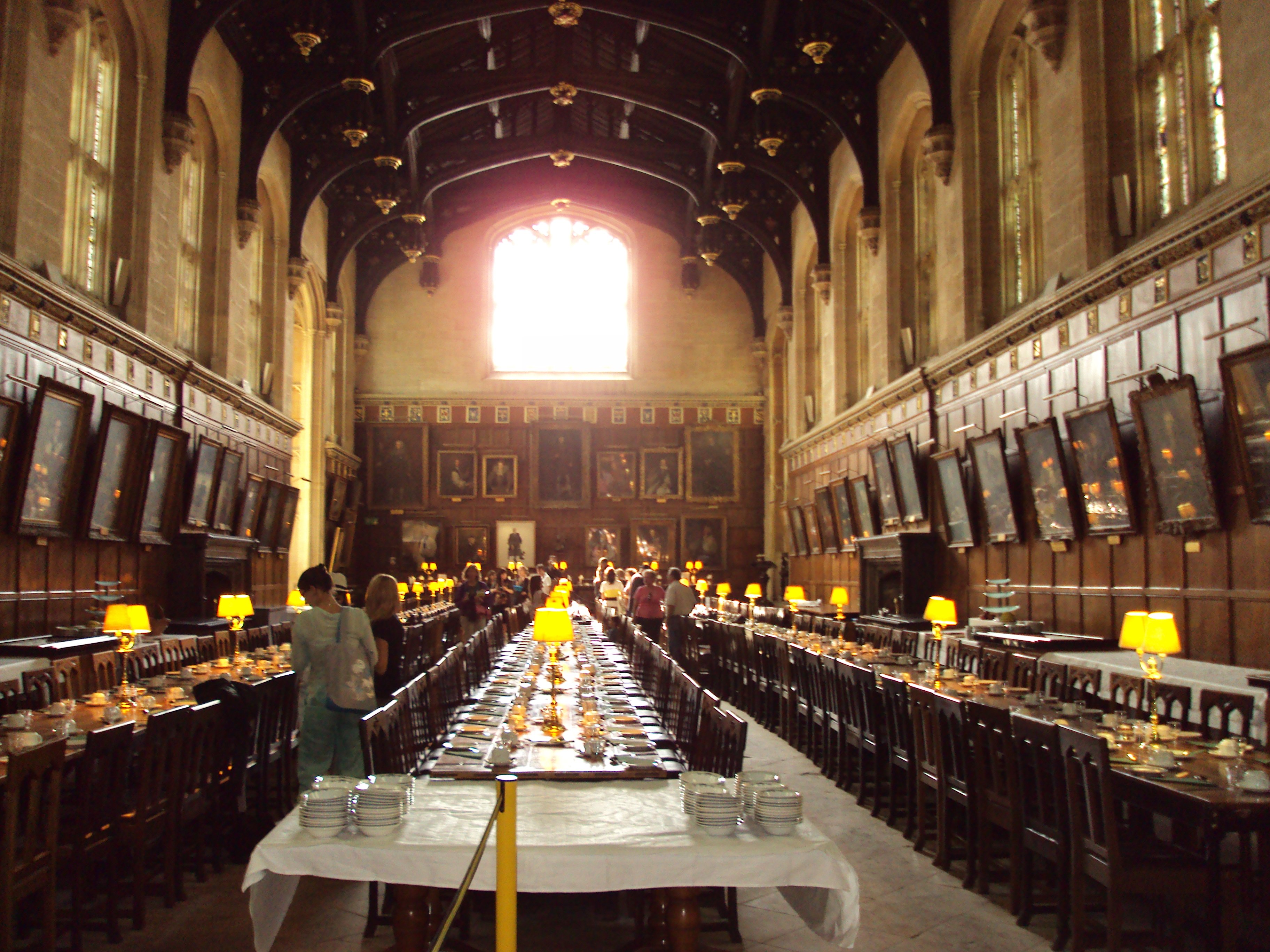 Inside Hogwarts Castle Great Hall