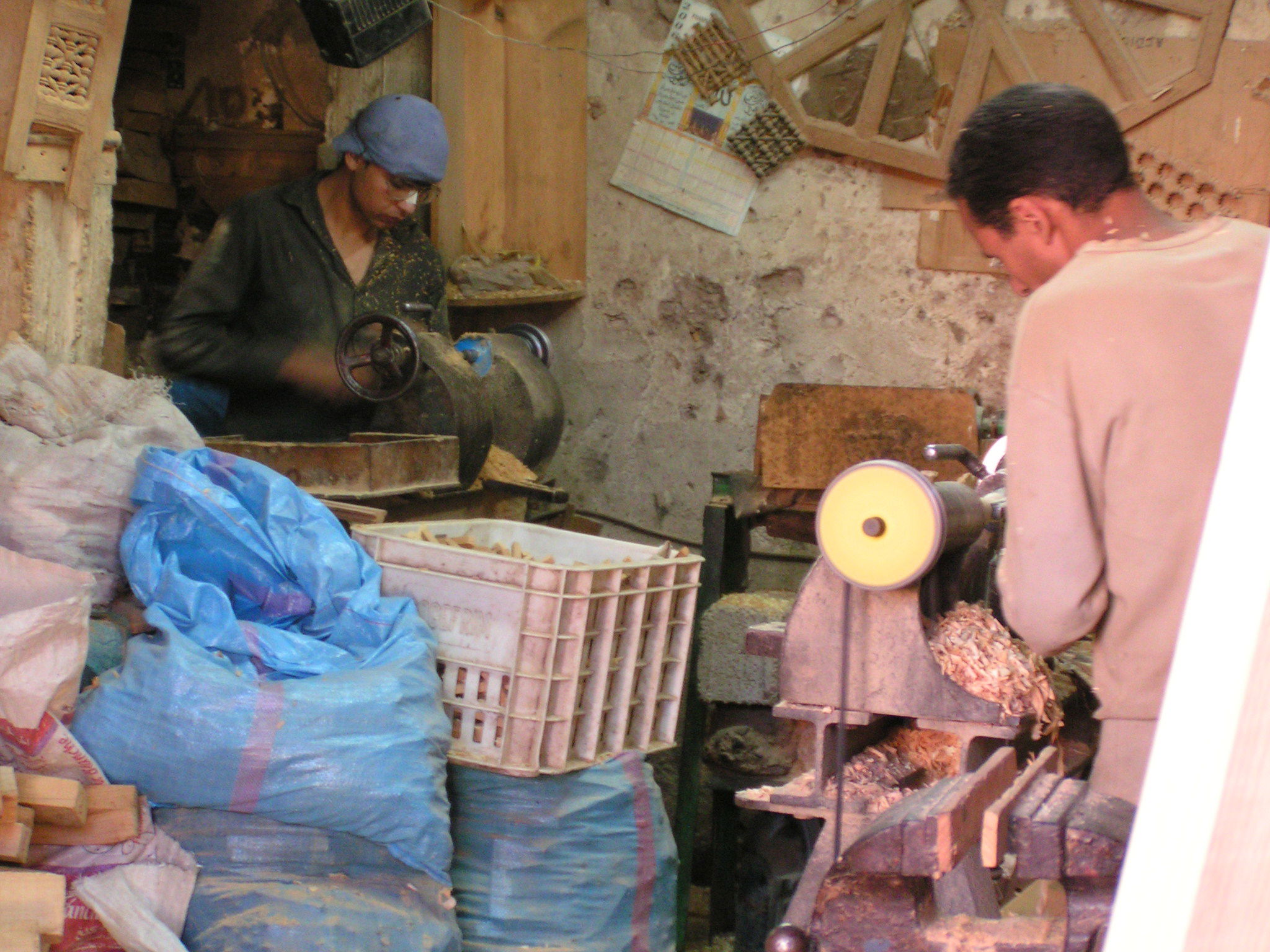 Artesanos de Marrakech, por BeaBurgos