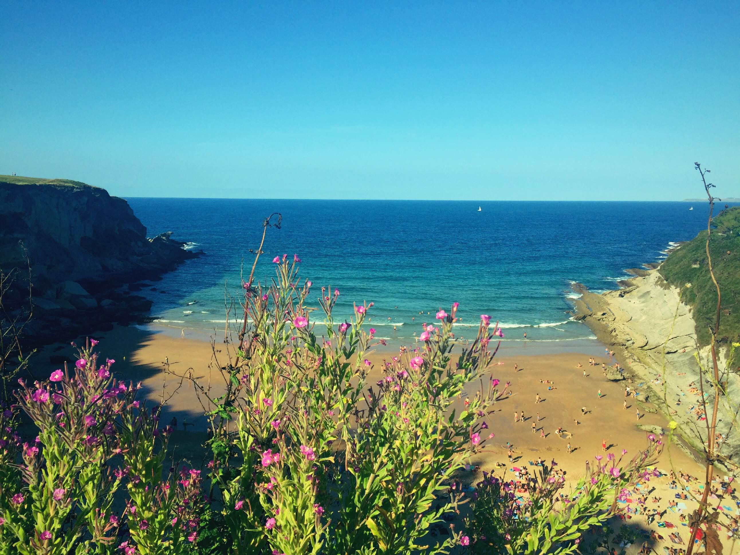 Playa de Mataleñas, por Gloria ferrer