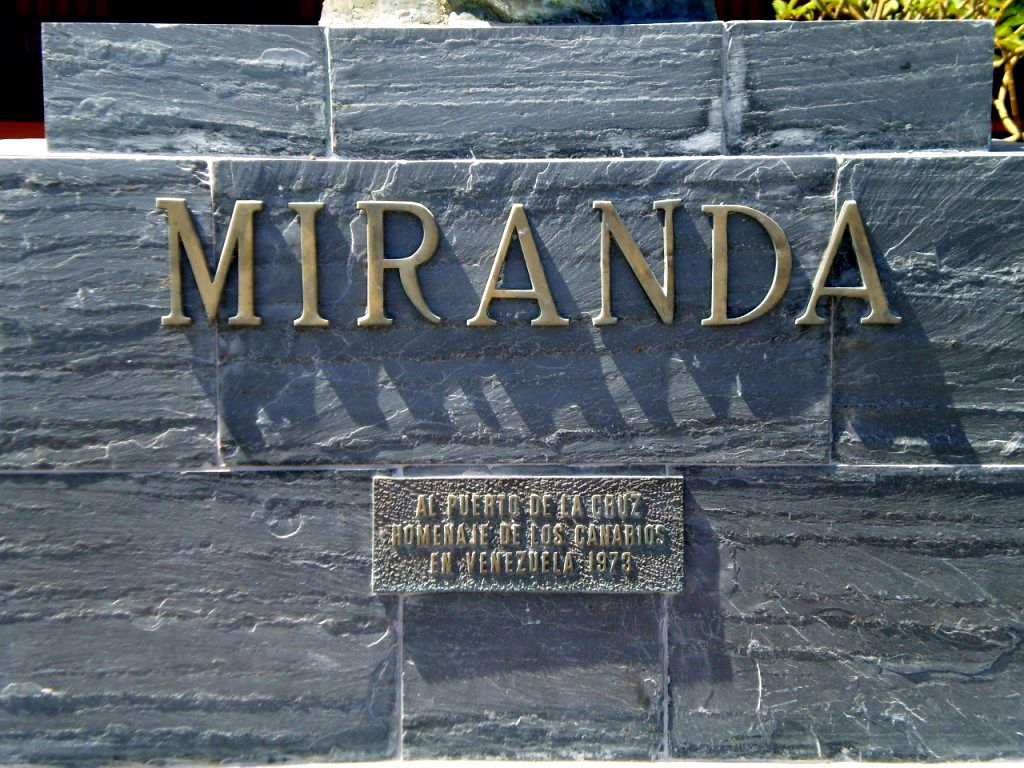 Monumento a Francisco de Miranda, por Lala