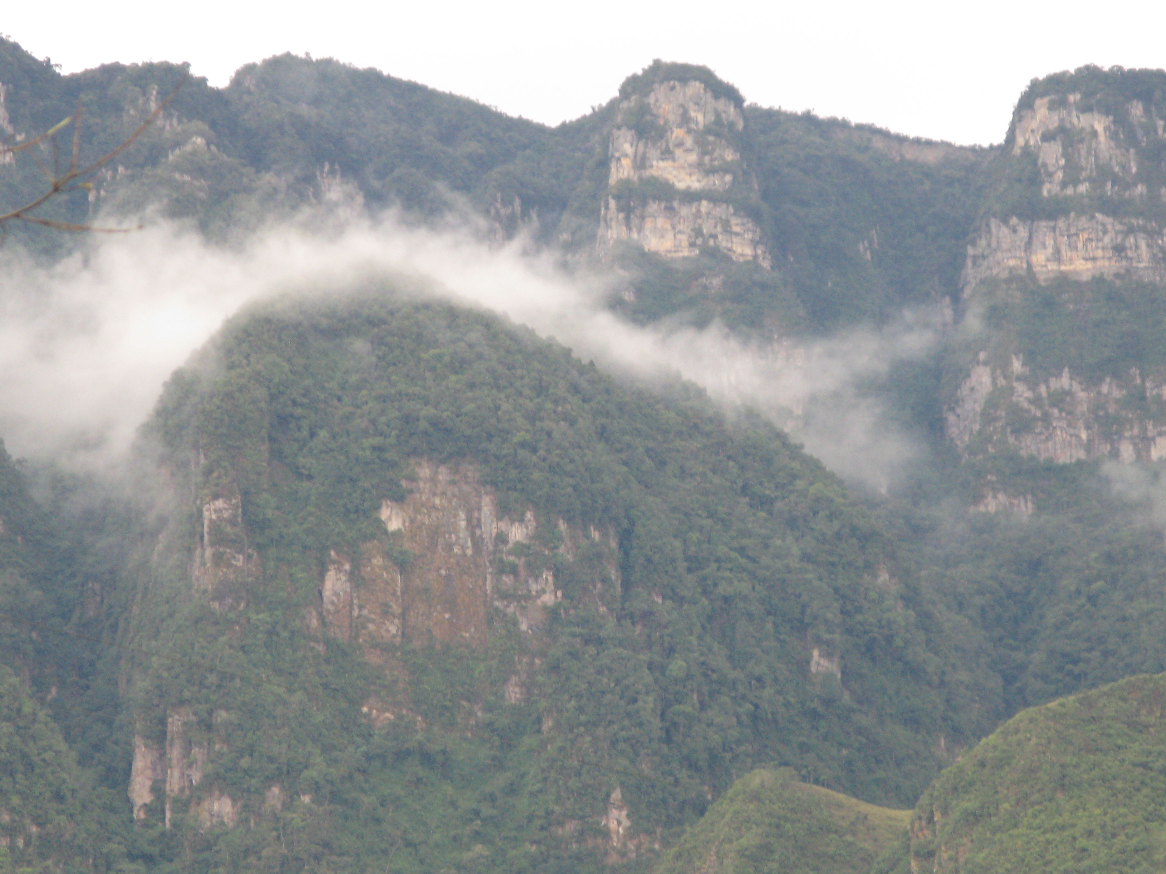 Montañas de Cundinamarca, por Giacomo Ghellini