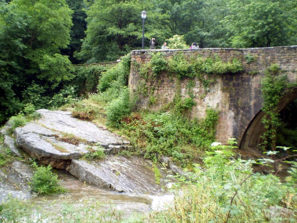 Puente sobre el Argoza, por Lala