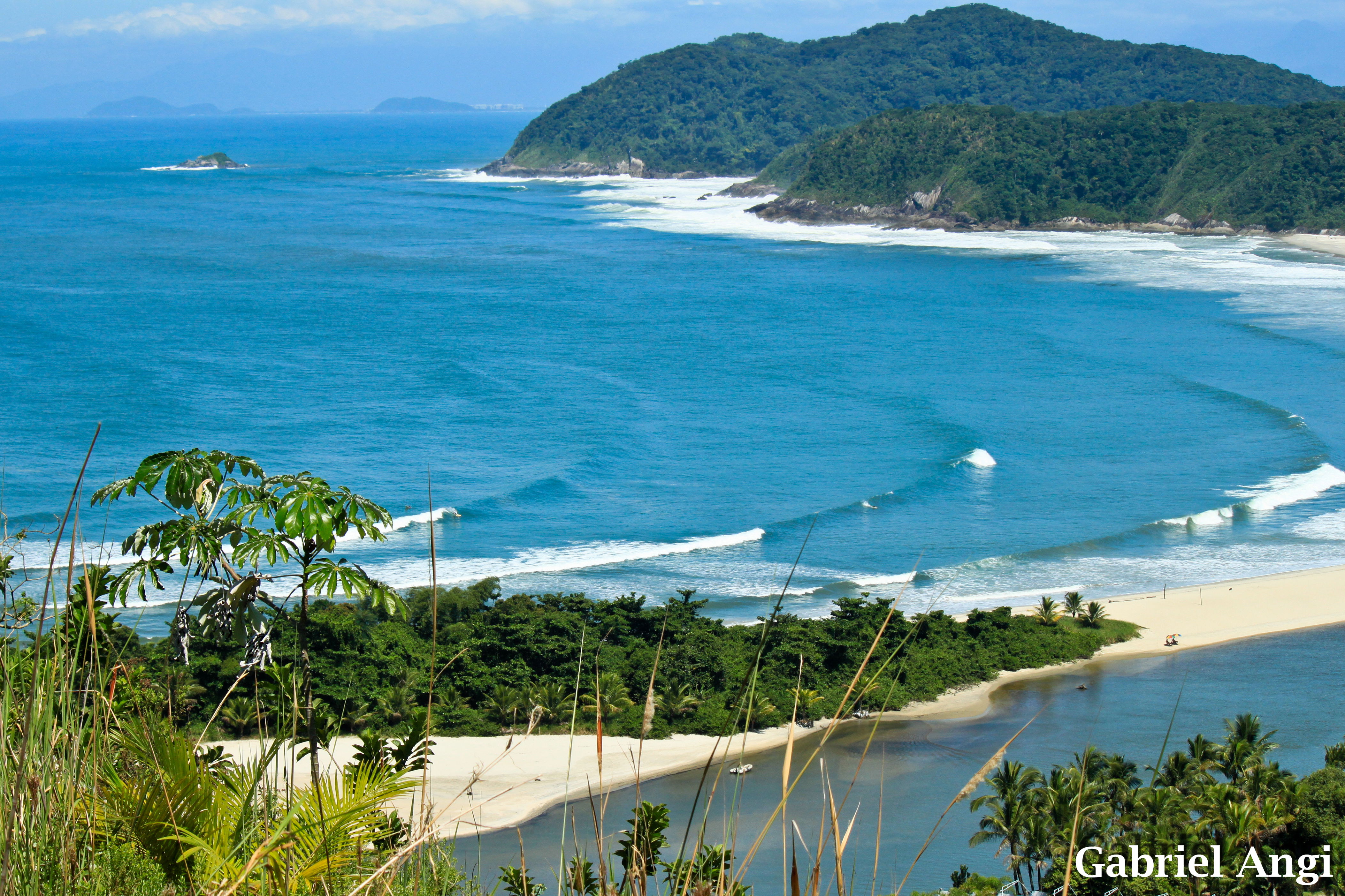 Praia de Barra do Una, por Gabriel Angi