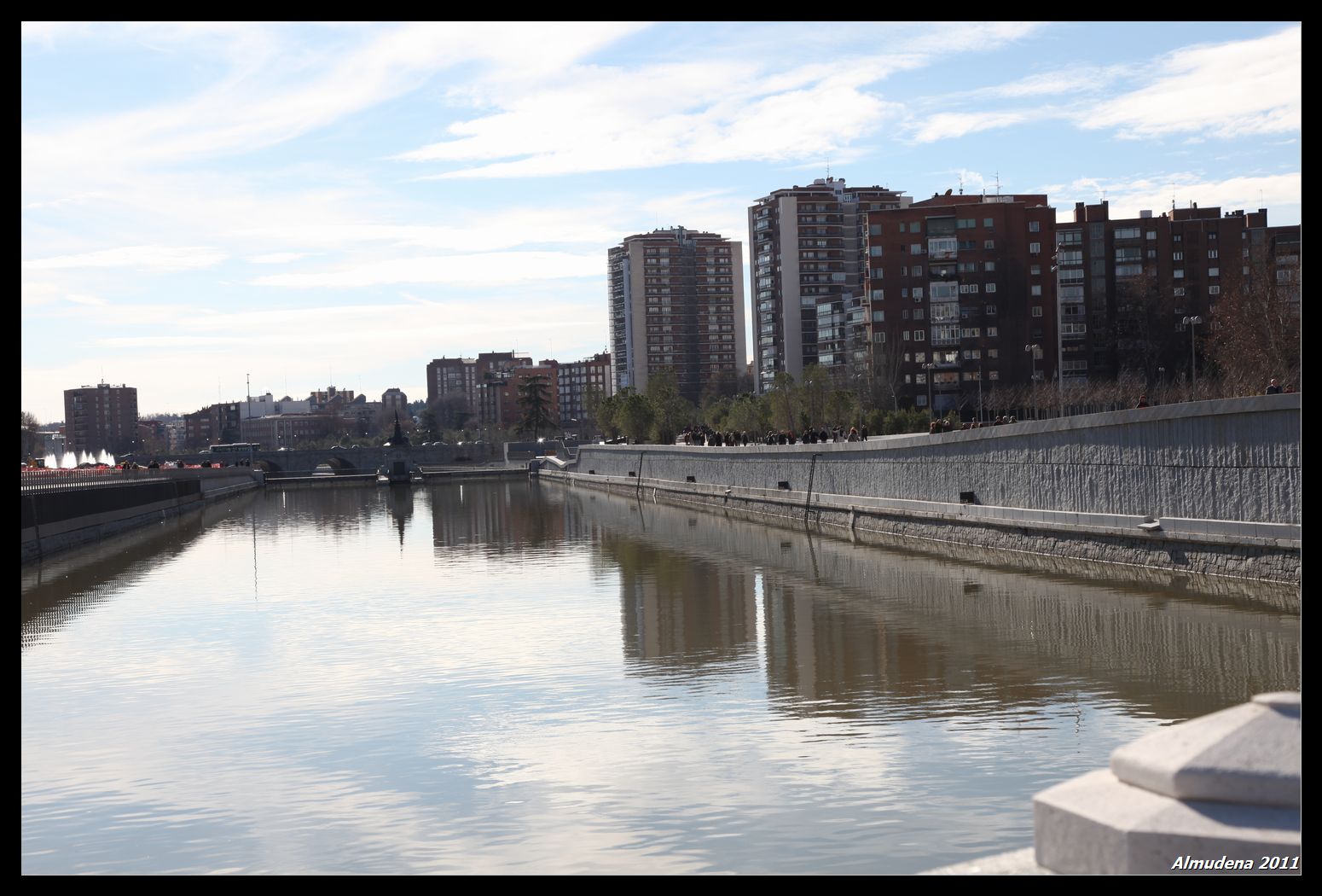 Río Manzanares, por Almudena