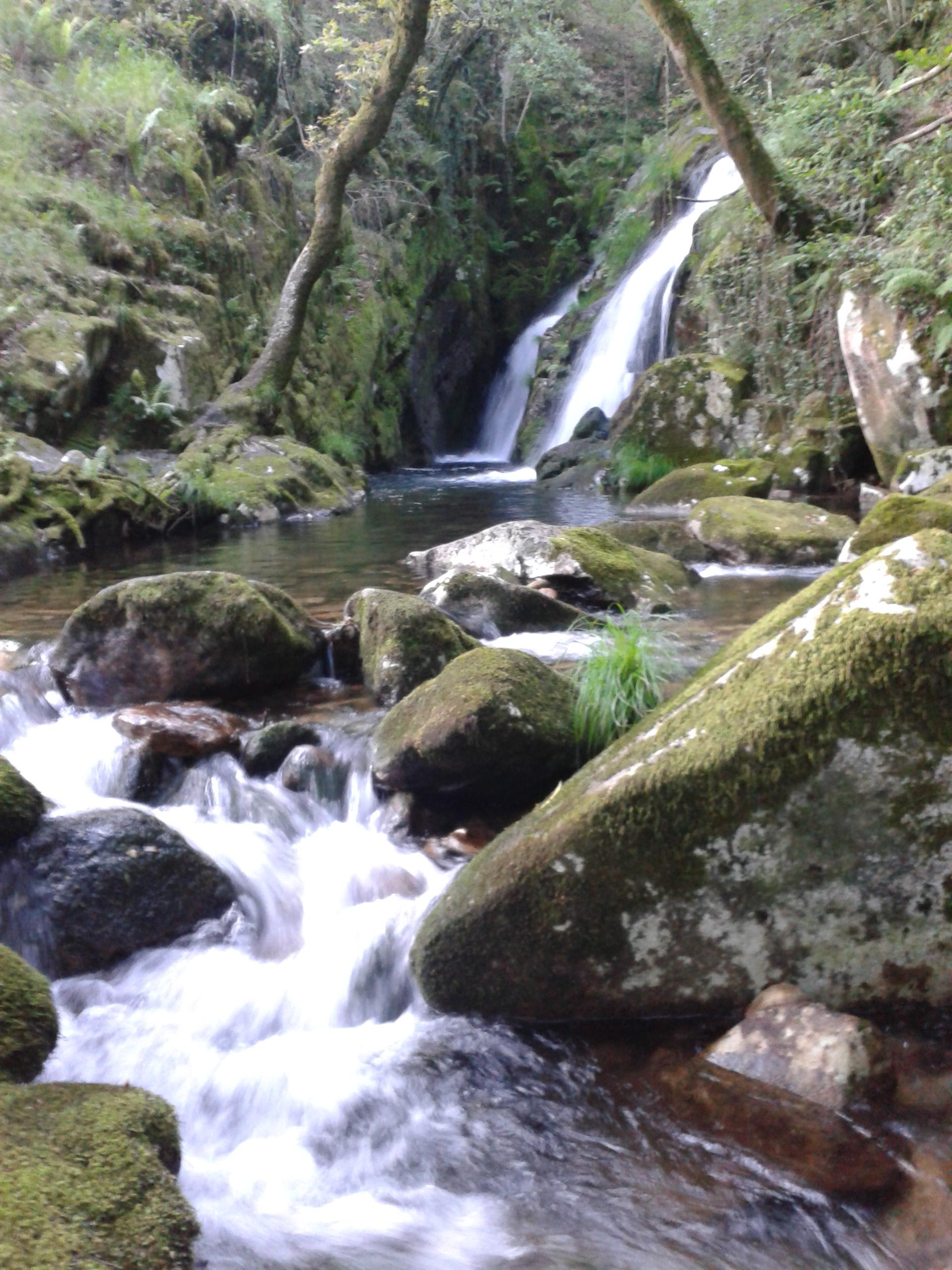 La Cascada de Santa Leocadia, por Jose Antonio