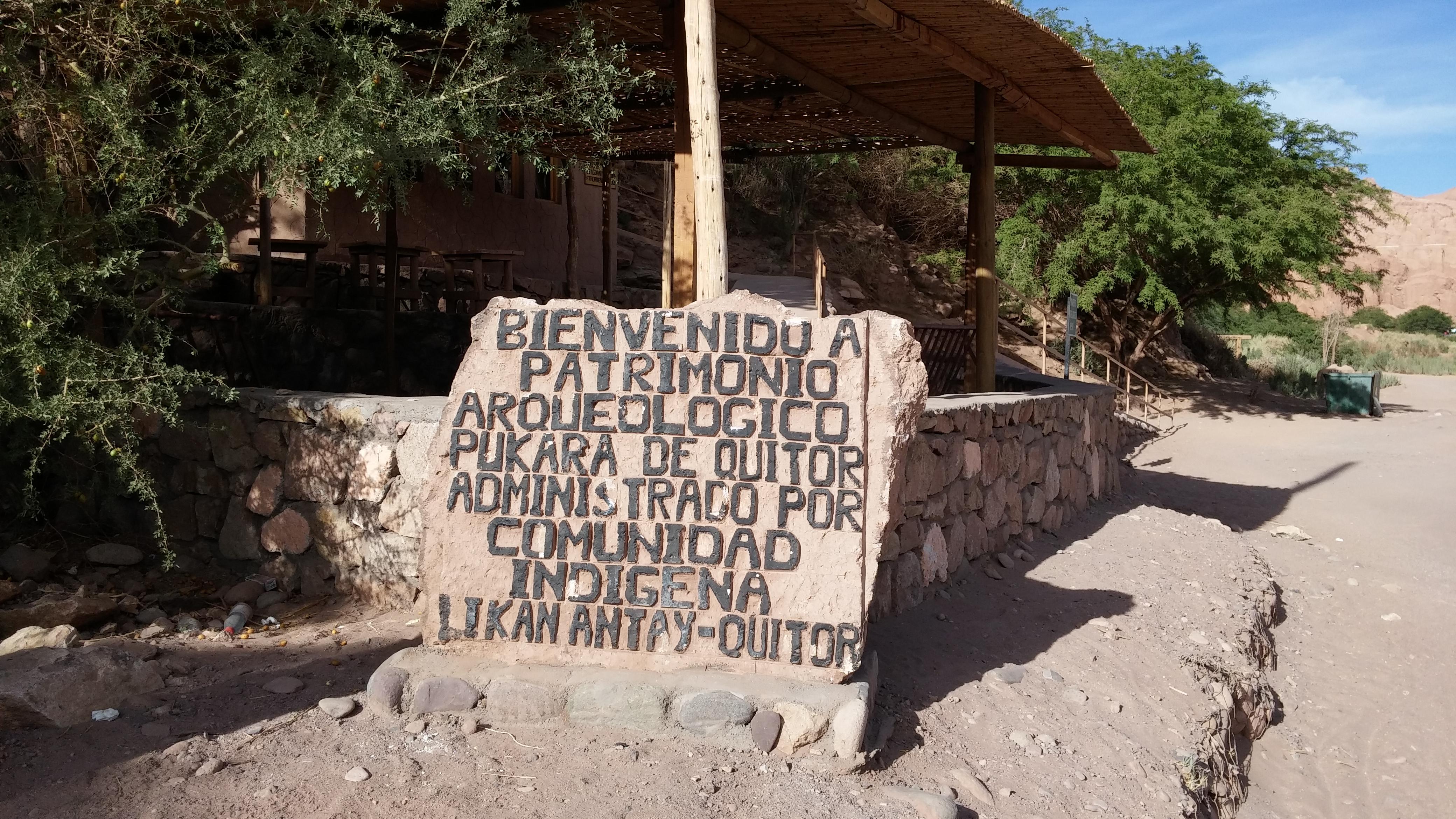 Ruinas de Pukara de Quitor, por Jorge Luis Acuña Rojas