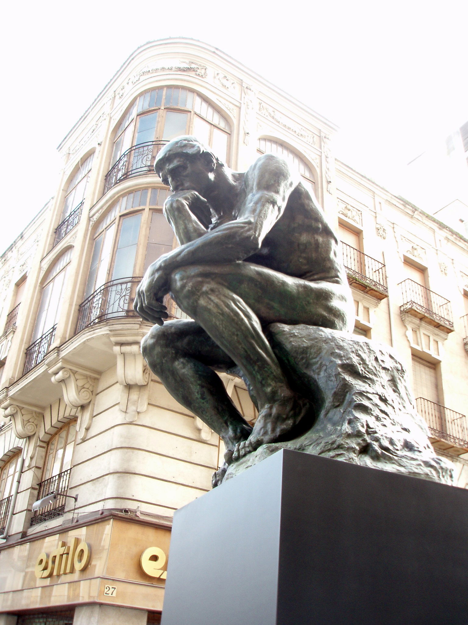 Arte en la calle: Exposición de Auguste Rodin, por Olga