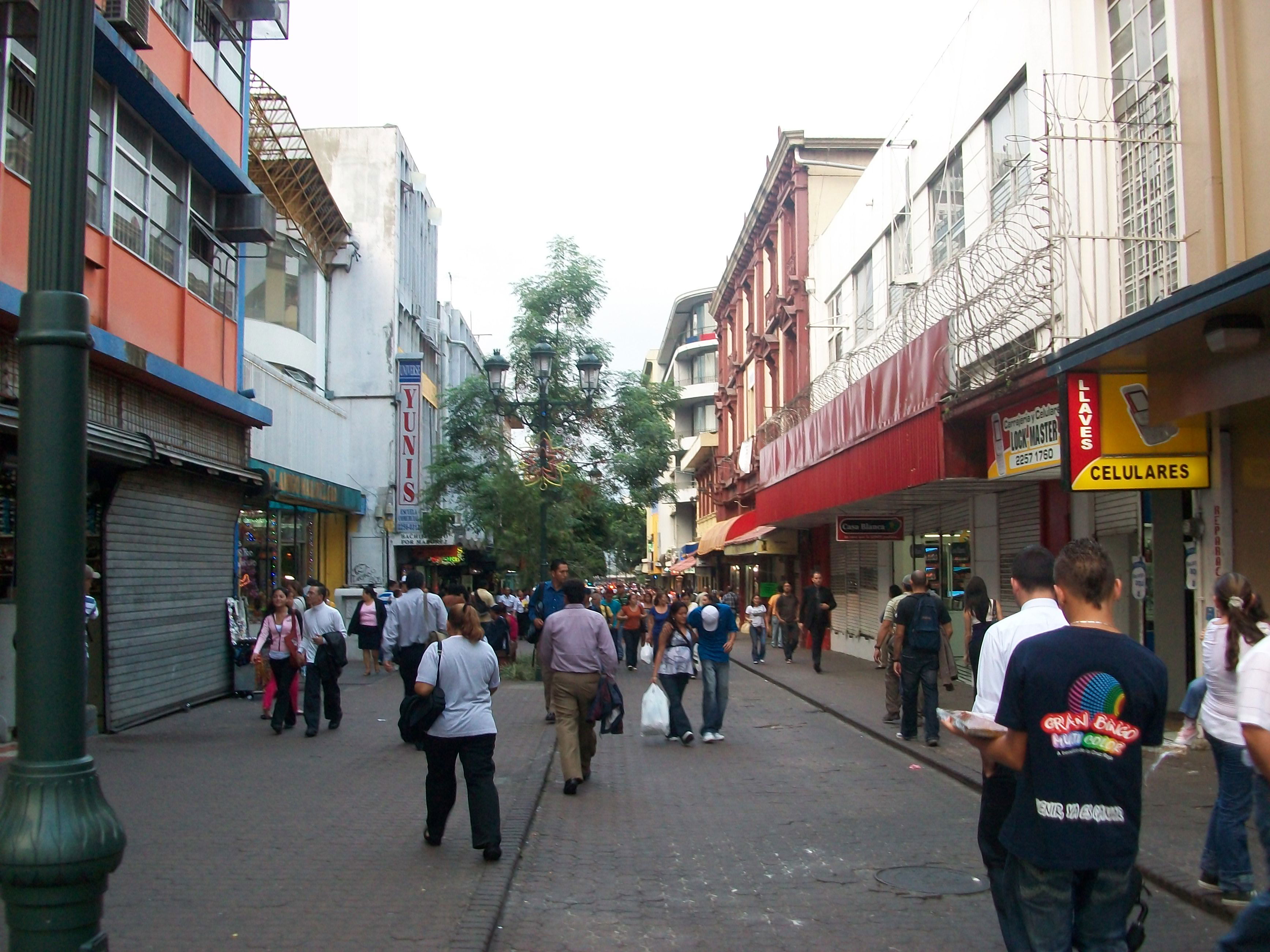 La calle central, por Coline