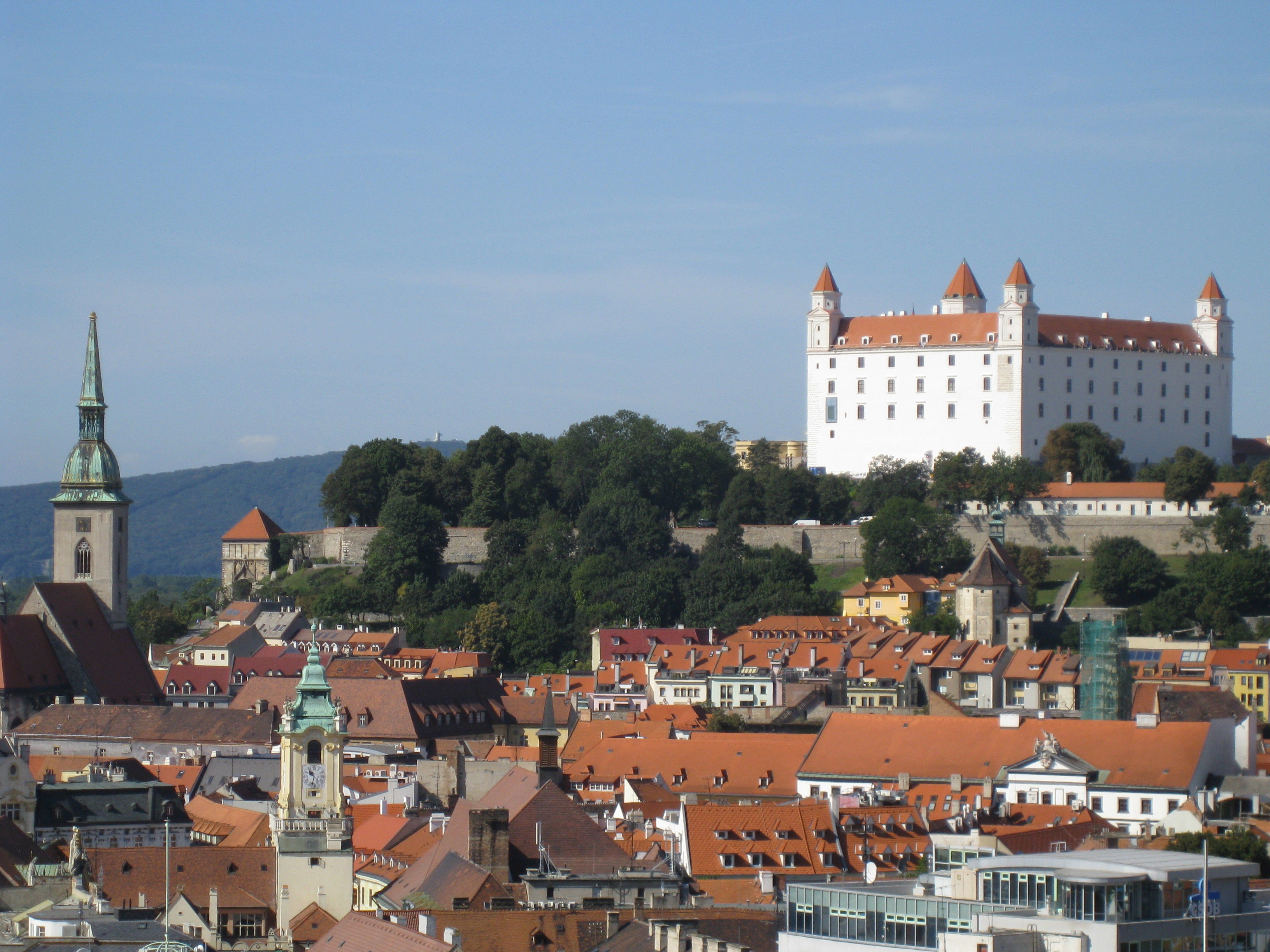 Bratislava skyline, por Las sandalias de Ulises