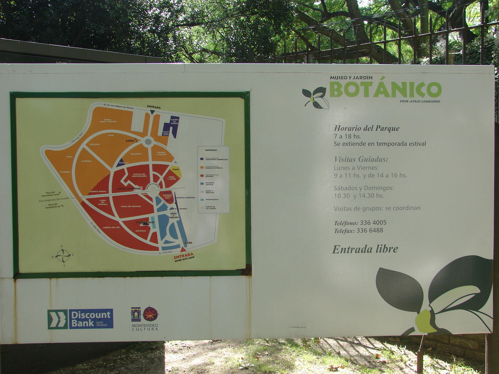 Jardín Botánico de Montevideo, por julianna